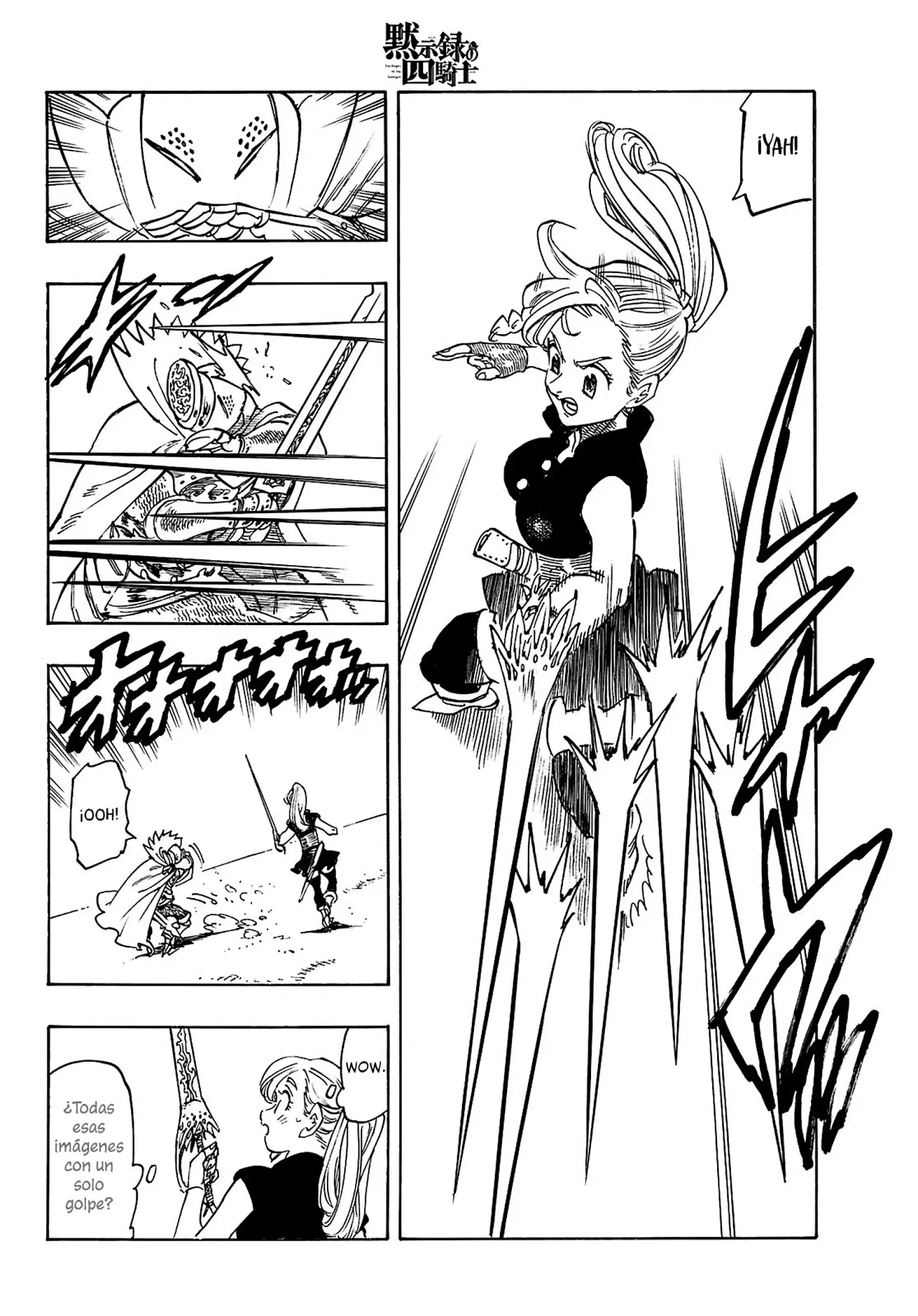 Mokushiroku no Yonkishi Capitulo 170: Anne Vs Diodora página 15