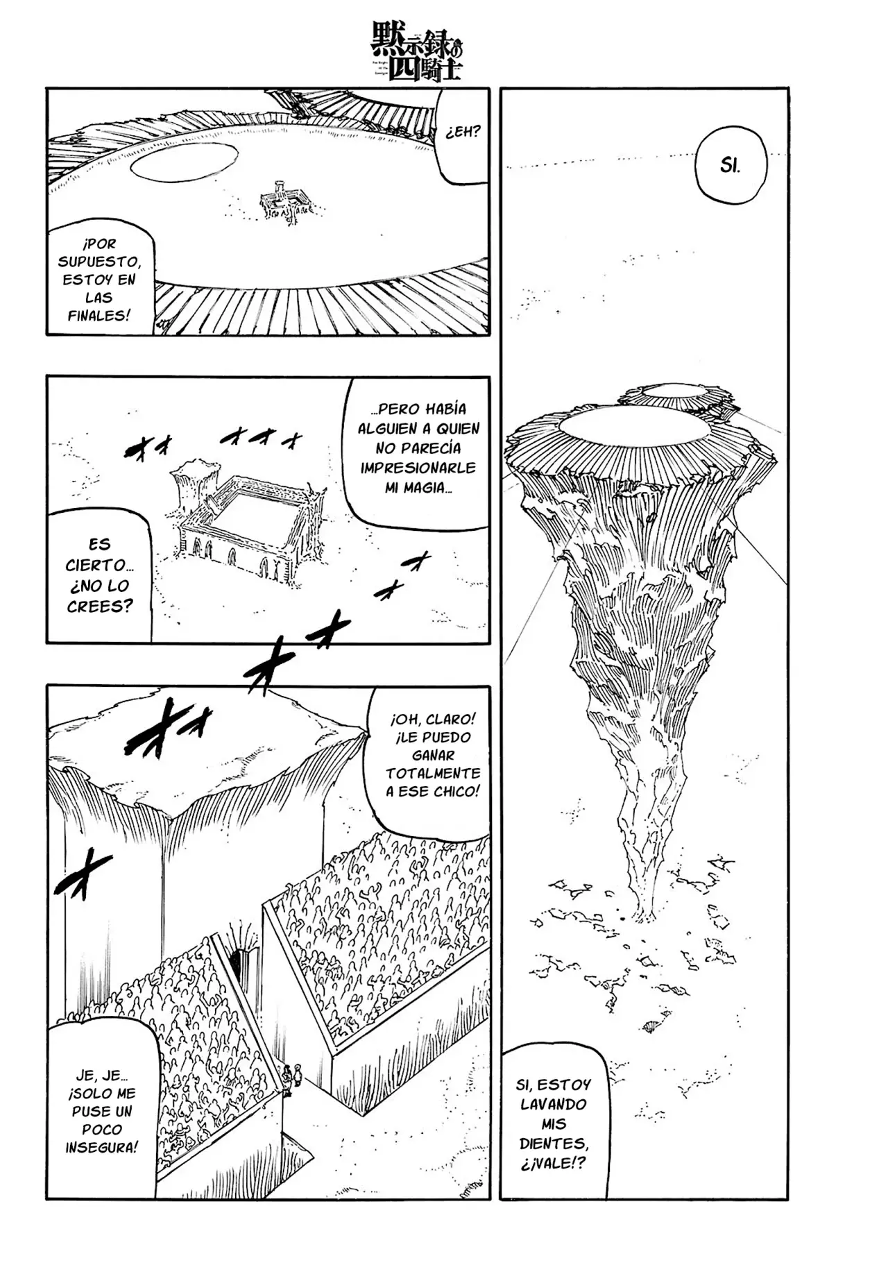 Mokushiroku no Yonkishi Capitulo 172: Nasiens Vs Rothes página 3