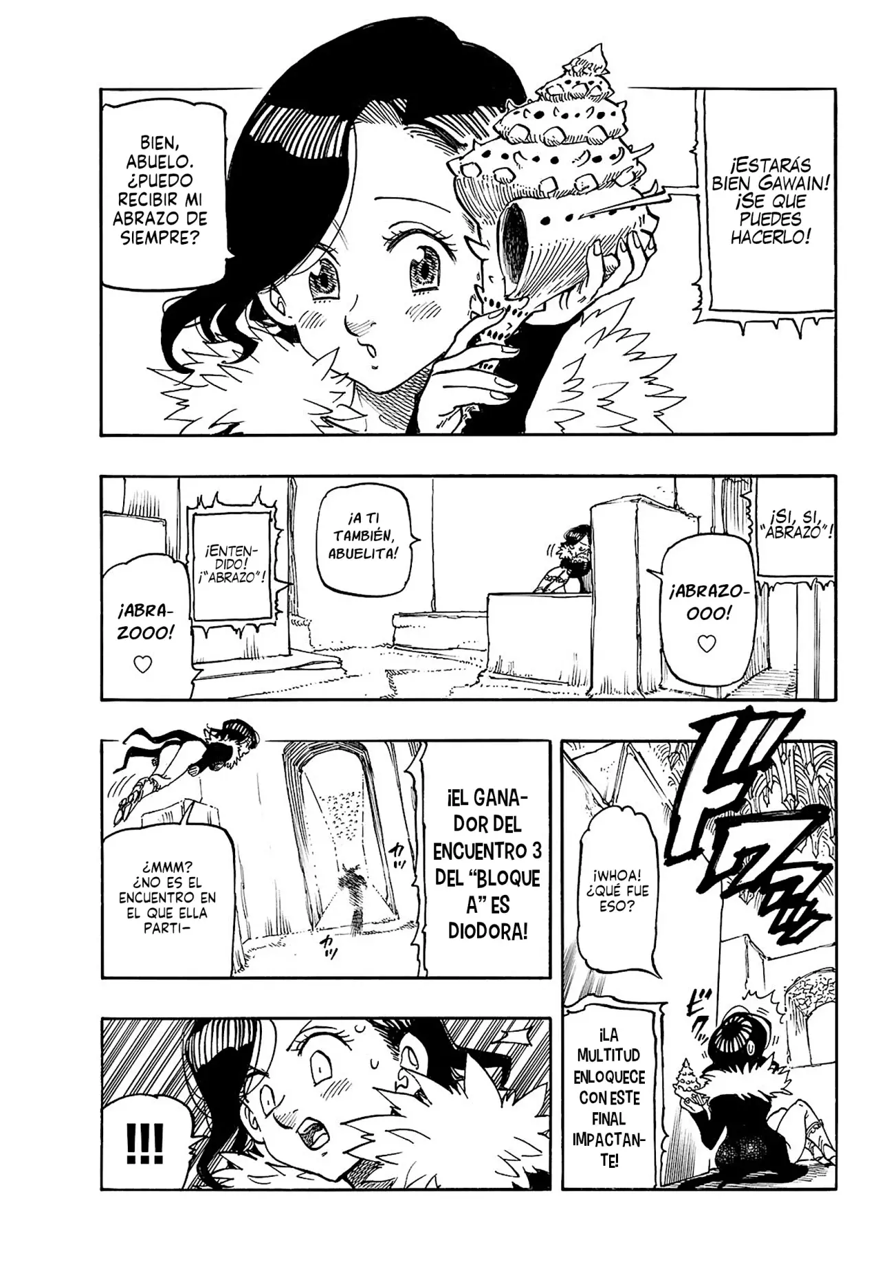 Mokushiroku no Yonkishi Capitulo 172: Nasiens Vs Rothes página 4