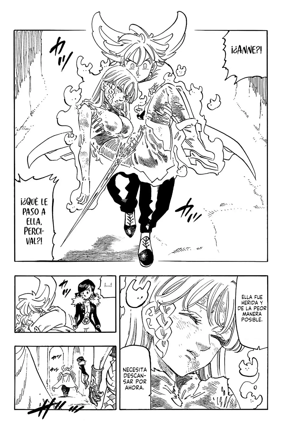 Mokushiroku no Yonkishi Capitulo 172: Nasiens Vs Rothes página 5