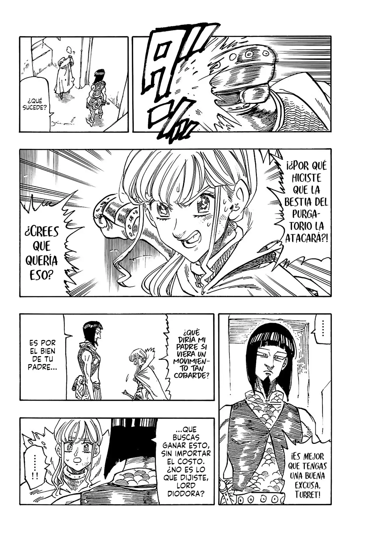 Mokushiroku no Yonkishi Capitulo 172: Nasiens Vs Rothes página 7