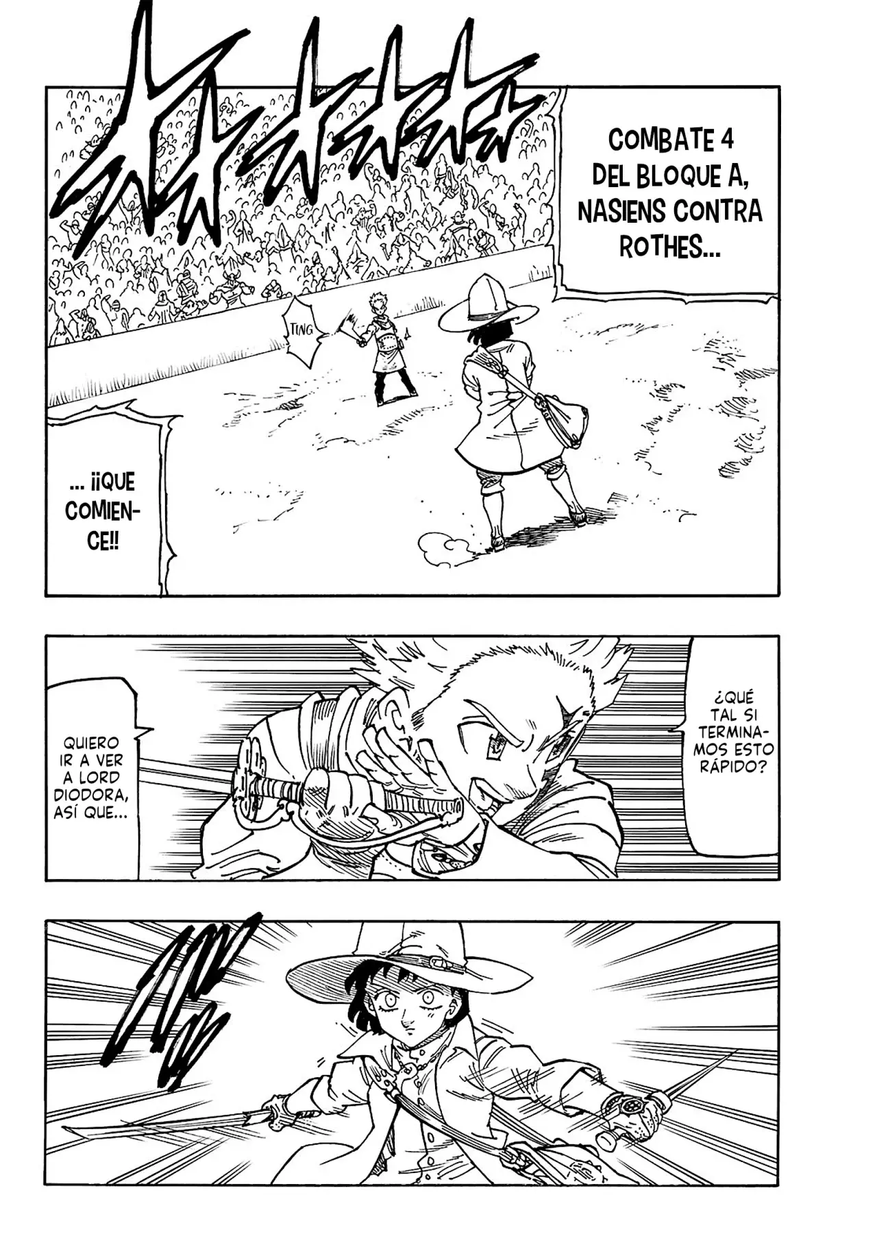 Mokushiroku no Yonkishi Capitulo 172: Nasiens Vs Rothes página 9