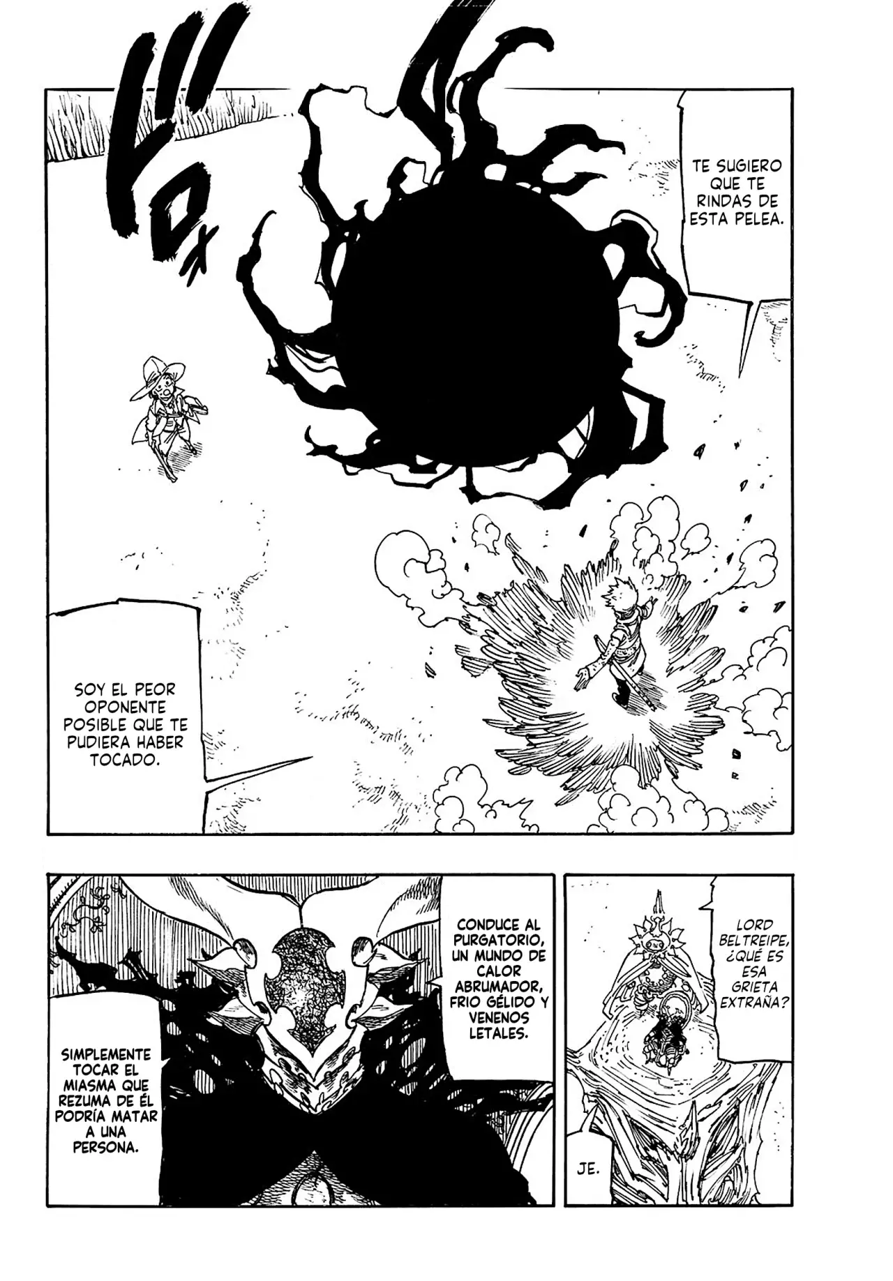 Mokushiroku no Yonkishi Capitulo 173: Diálogo página 3