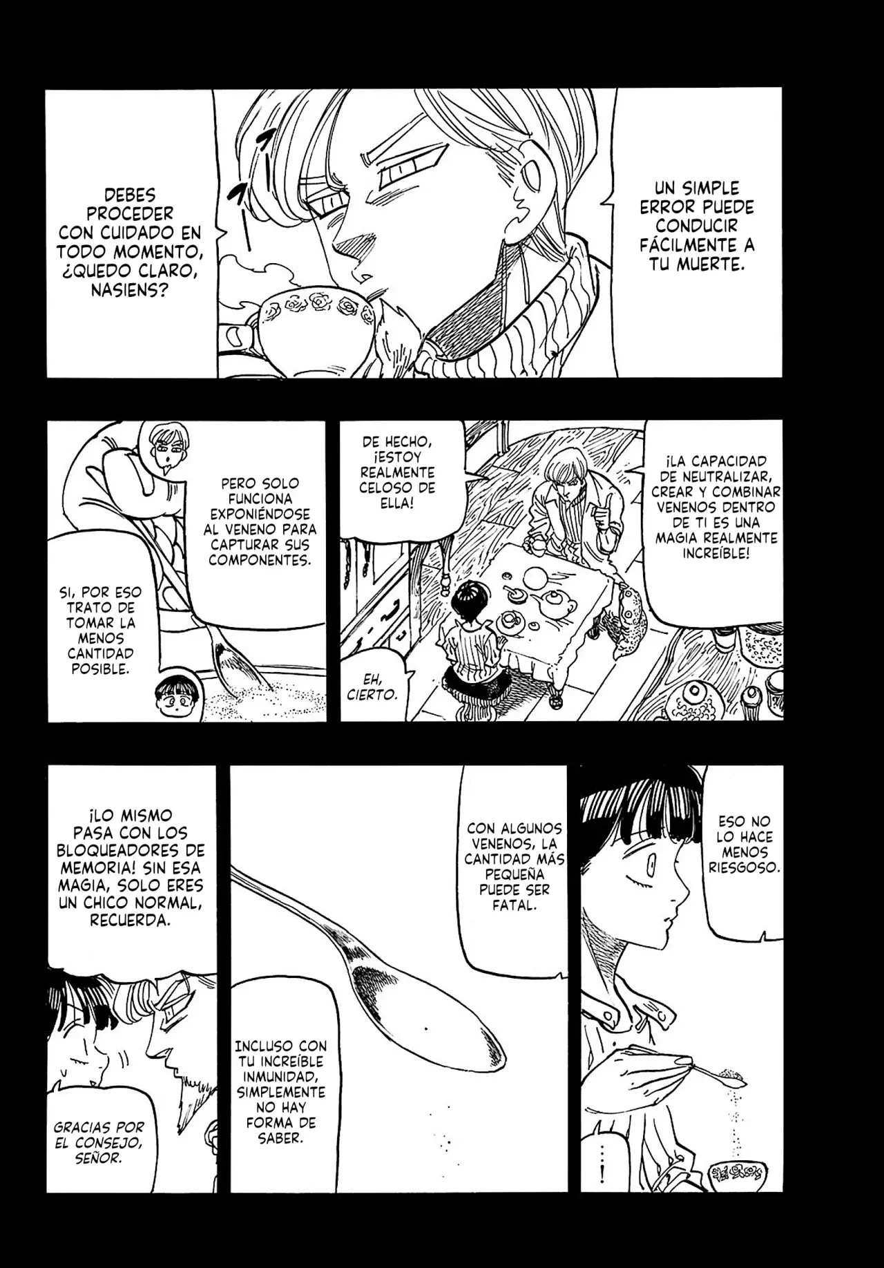 Mokushiroku no Yonkishi Capitulo 173: Diálogo página 5