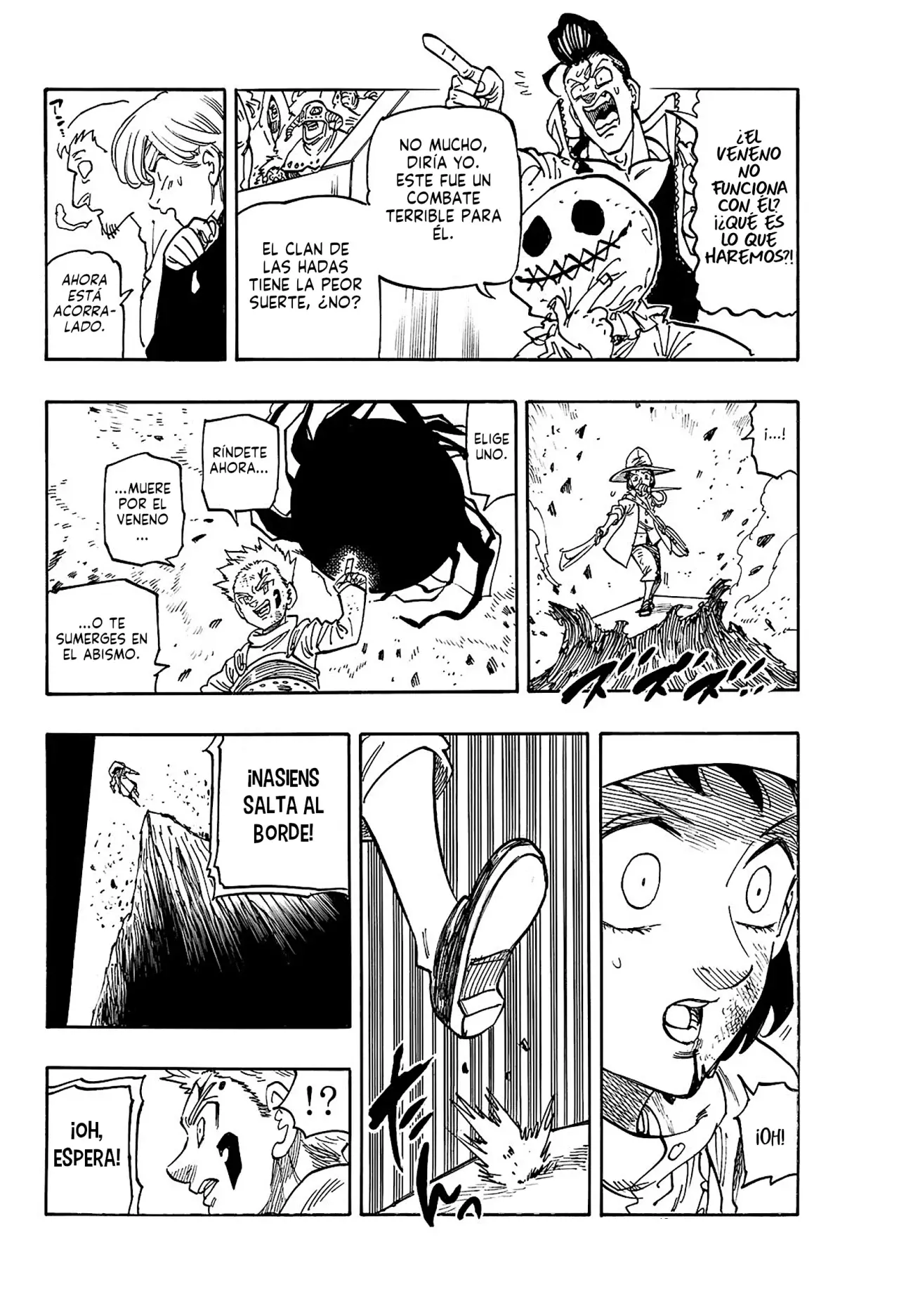Mokushiroku no Yonkishi Capitulo 173: Diálogo página 7