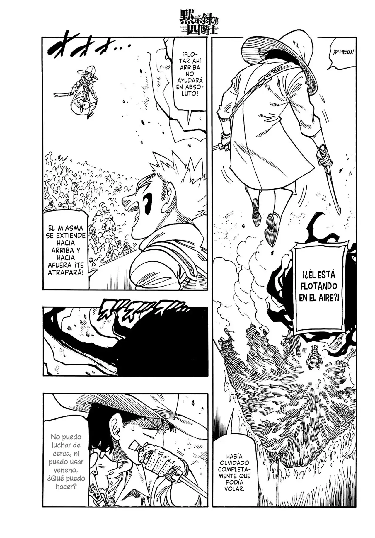 Mokushiroku no Yonkishi Capitulo 173: Diálogo página 8