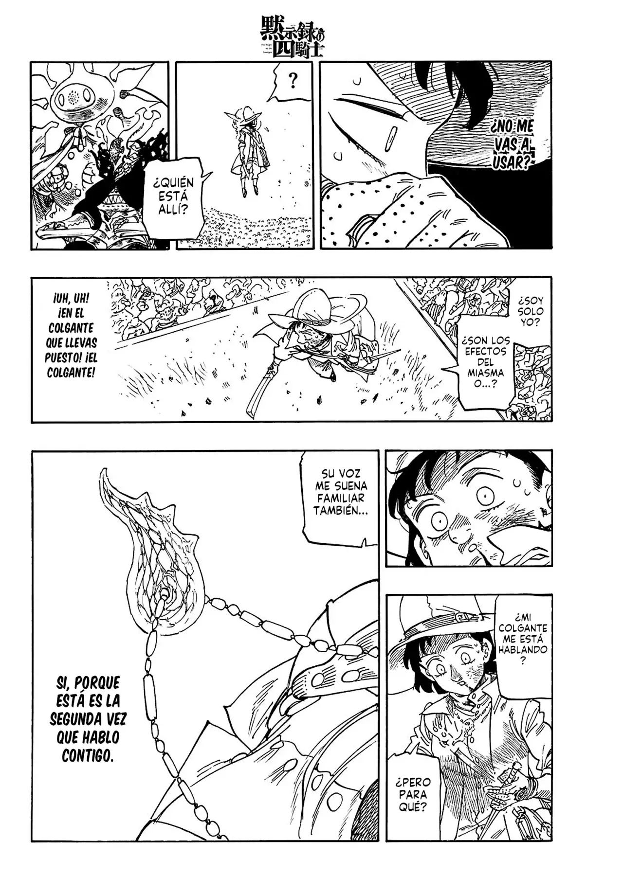 Mokushiroku no Yonkishi Capitulo 173: Diálogo página 9