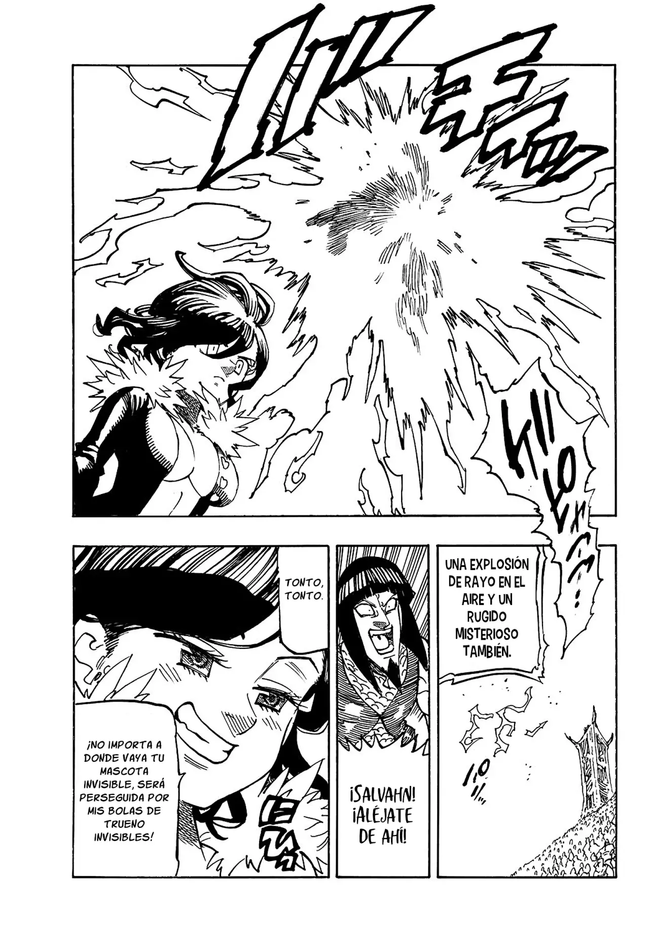 Mokushiroku no Yonkishi Capitulo 174: Gawain Vs Turret página 16