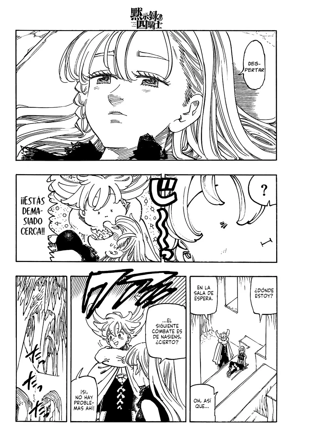 Mokushiroku no Yonkishi Capitulo 174: Gawain Vs Turret página 3