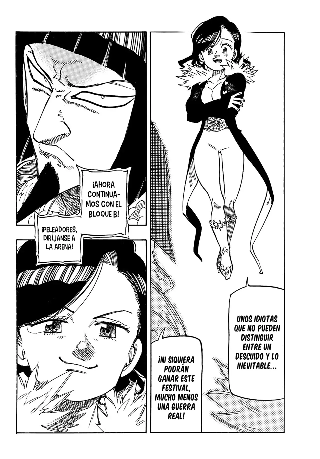 Mokushiroku no Yonkishi Capitulo 174: Gawain Vs Turret página 7