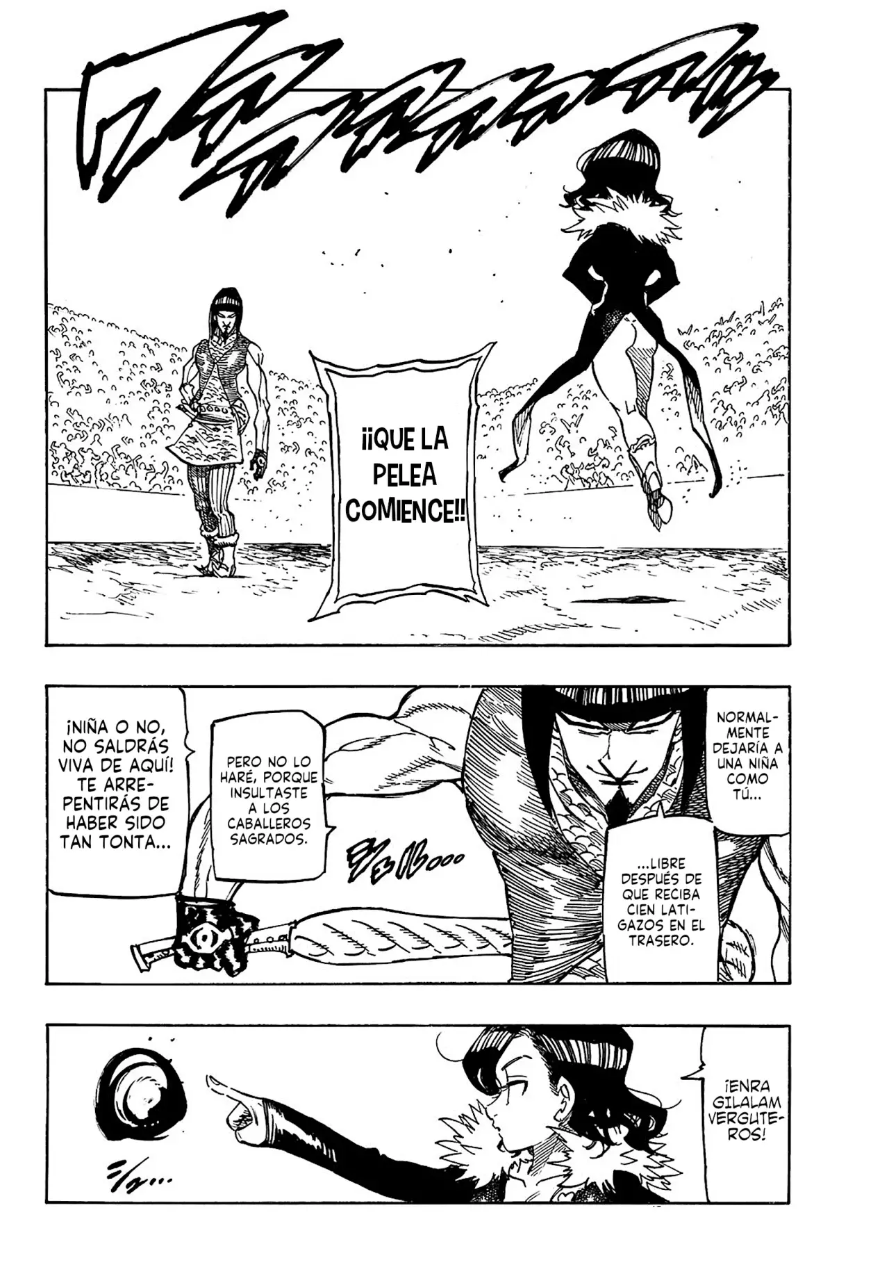 Mokushiroku no Yonkishi Capitulo 174: Gawain Vs Turret página 9