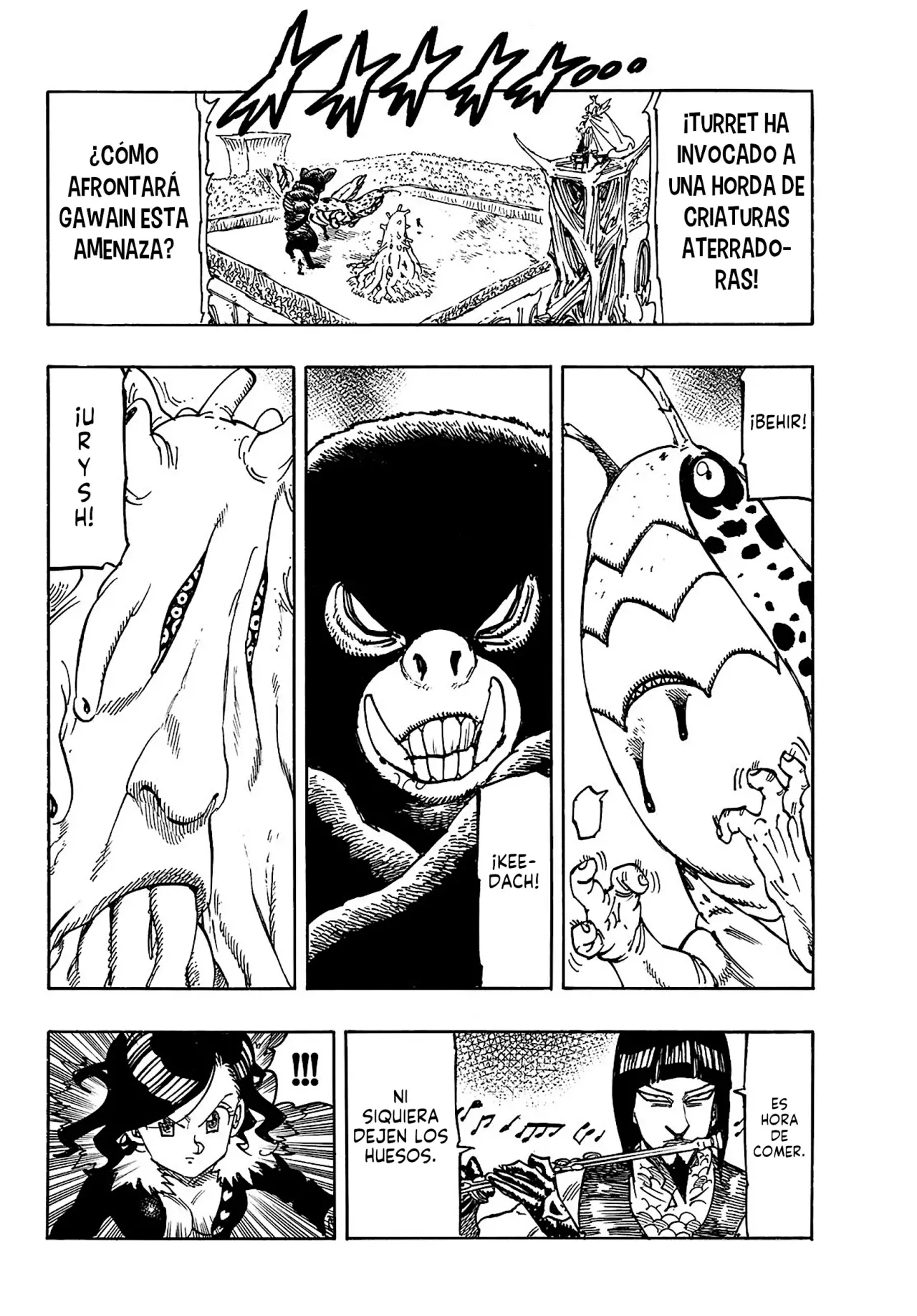 Mokushiroku no Yonkishi Capitulo 175: La forma de acabar con un hechicero página 3