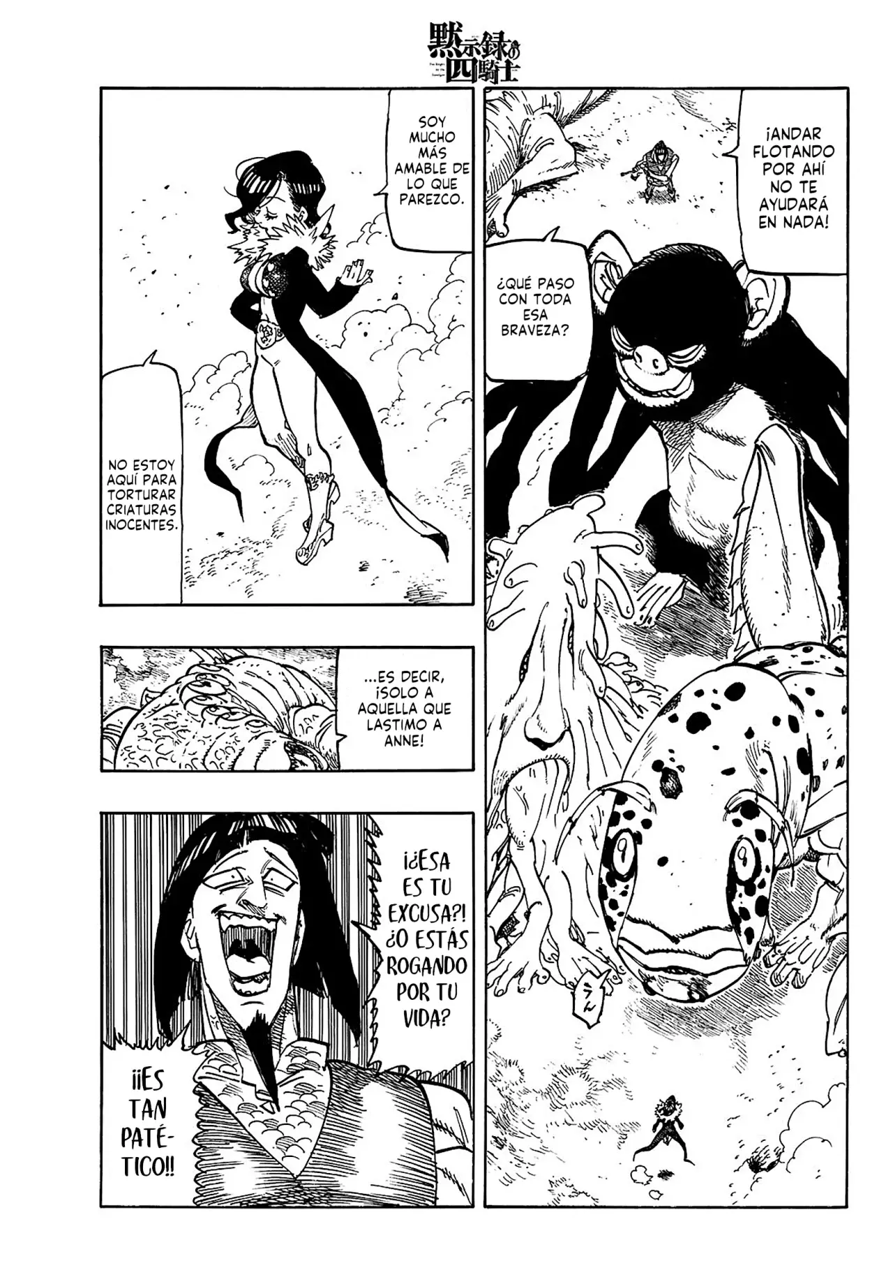 Mokushiroku no Yonkishi Capitulo 175: La forma de acabar con un hechicero página 8