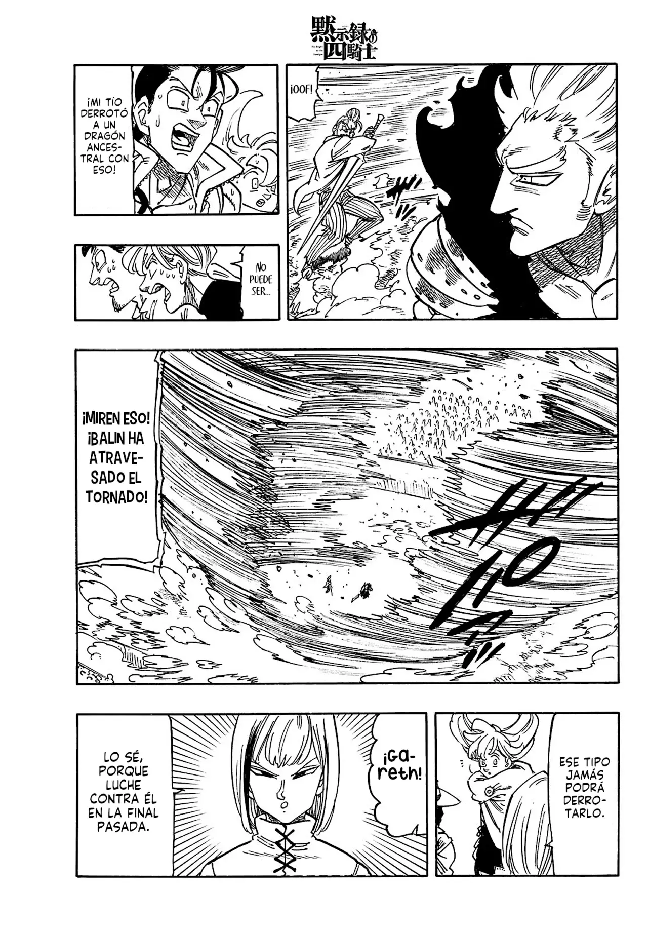 Mokushiroku no Yonkishi Capitulo 176: Howzer Vs Balin página 7