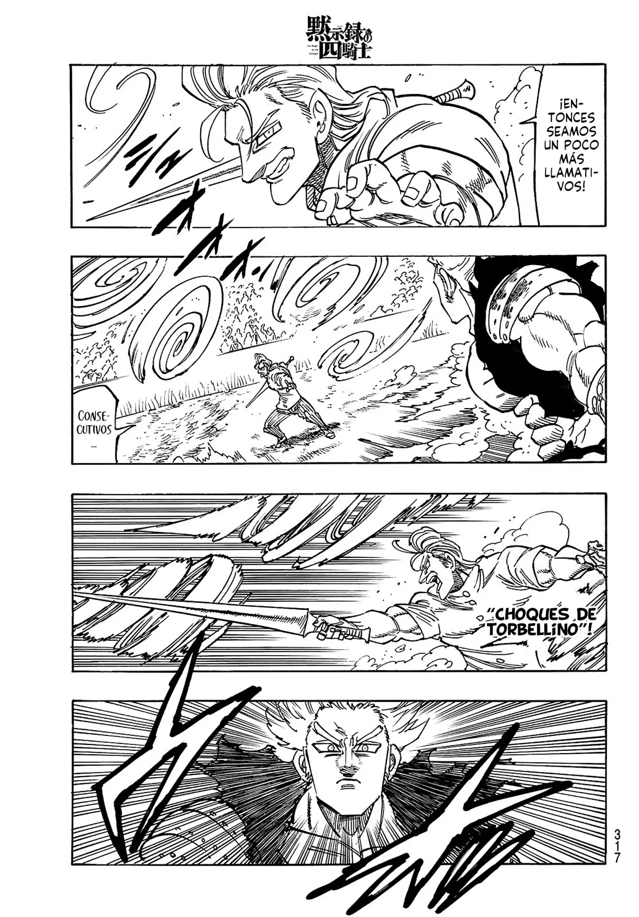 Mokushiroku no Yonkishi Capitulo 176: Howzer Vs Balin página 9