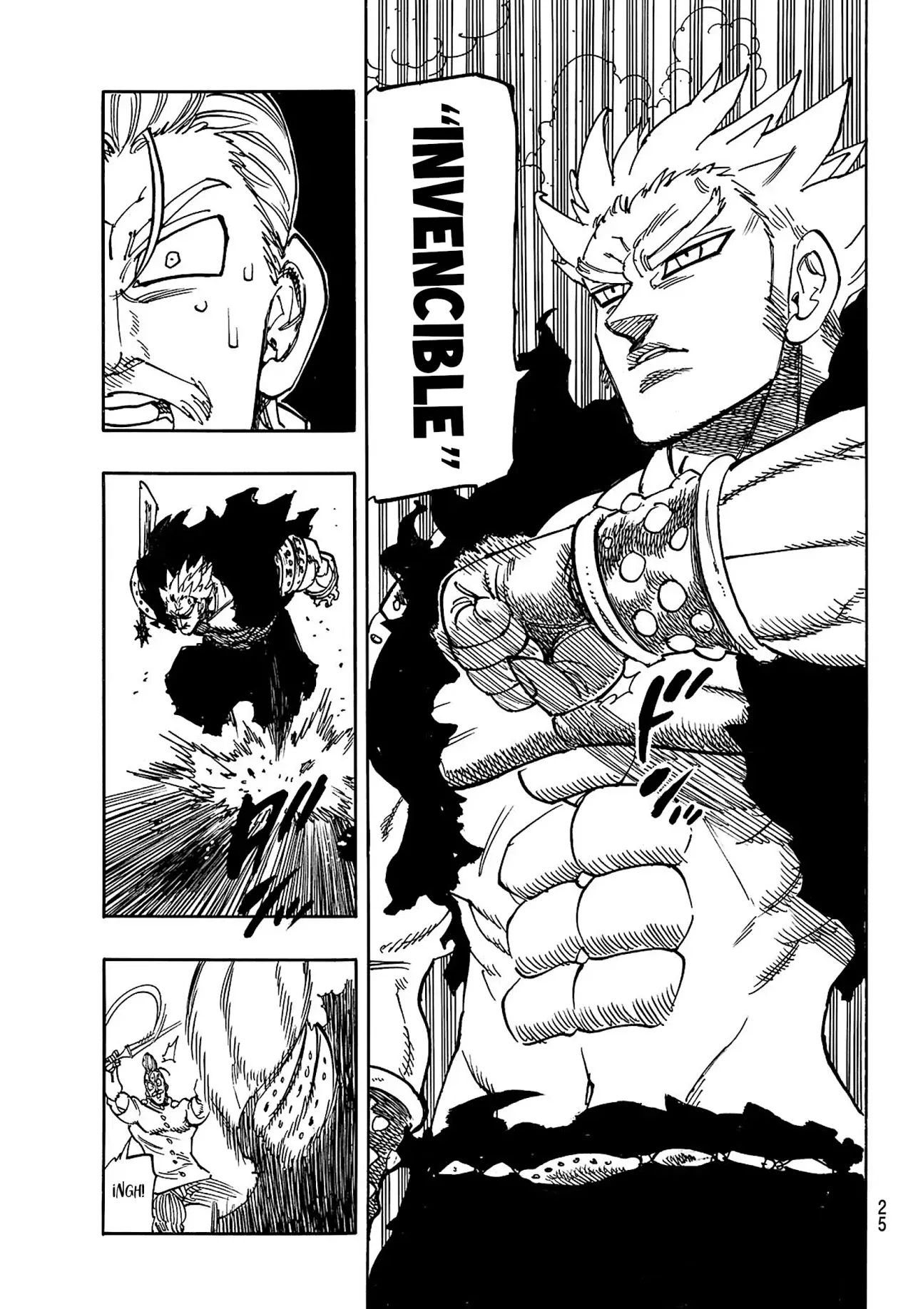 Mokushiroku no Yonkishi Capitulo 177: Una batalla de hombres página 14
