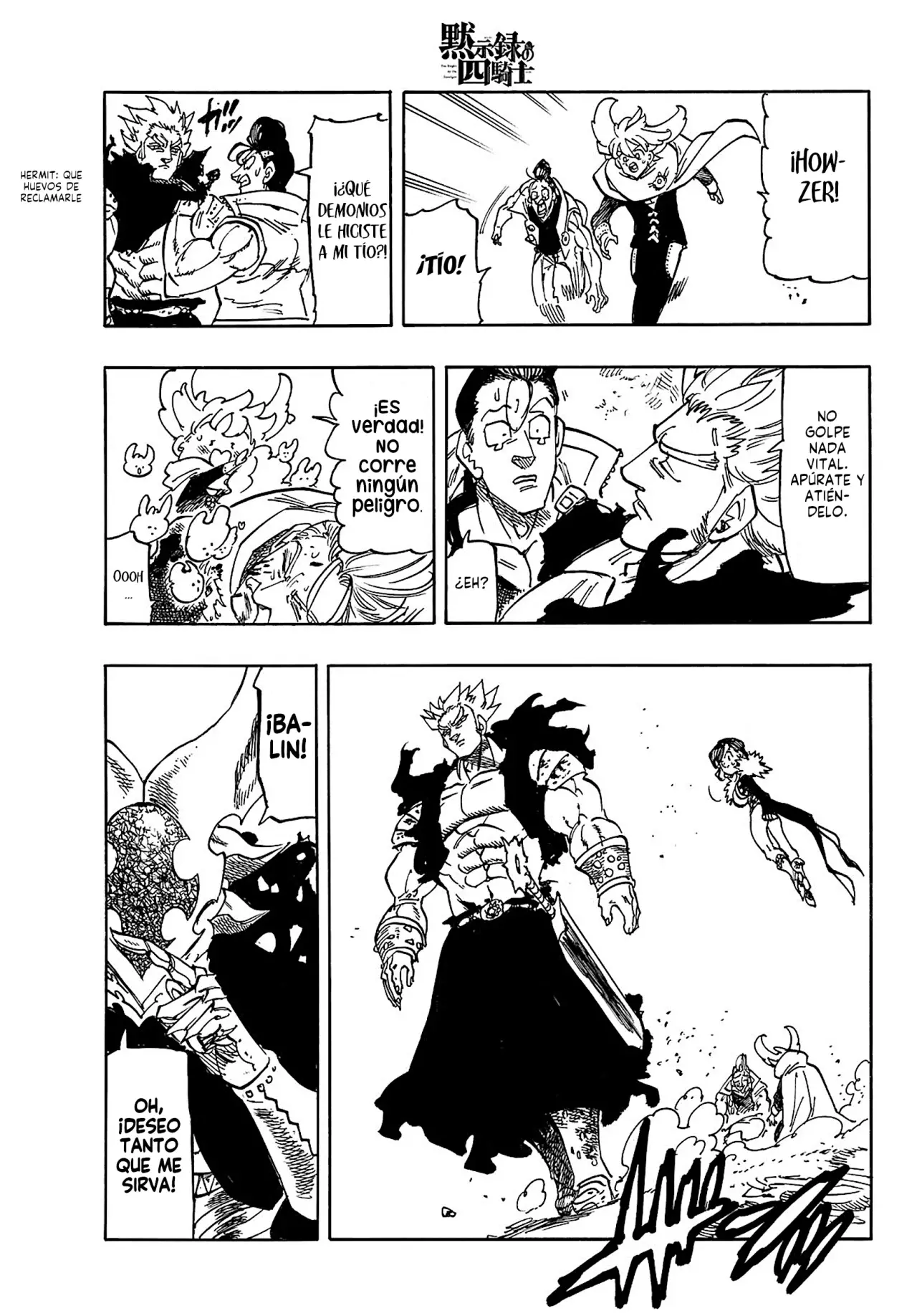 Mokushiroku no Yonkishi Capitulo 177: Una batalla de hombres página 18