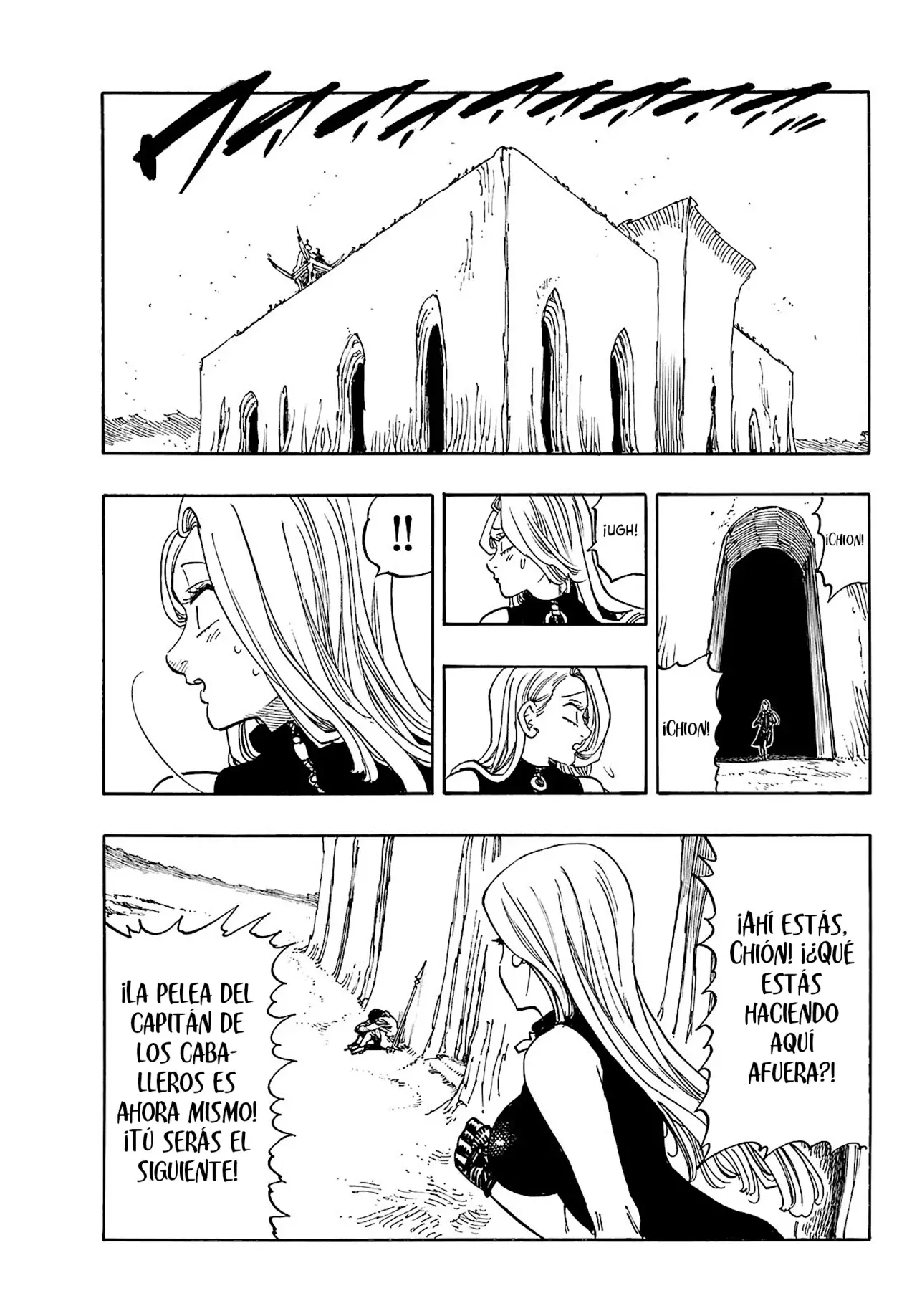 Mokushiroku no Yonkishi Capitulo 177: Una batalla de hombres página 4