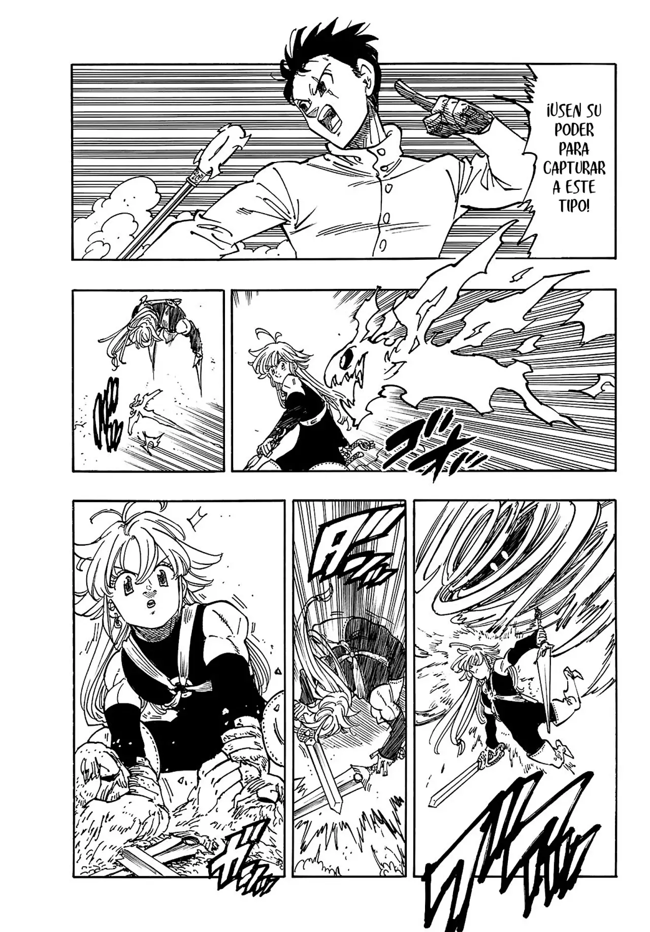 Mokushiroku no Yonkishi Capitulo 178: Capitulo 178: Tantris Vs Chion página 6