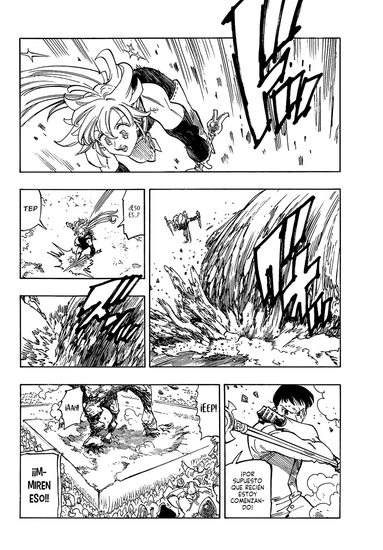 Mokushiroku no Yonkishi Capitulo 178: Capitulo 178: Tantris Vs Chion página 9