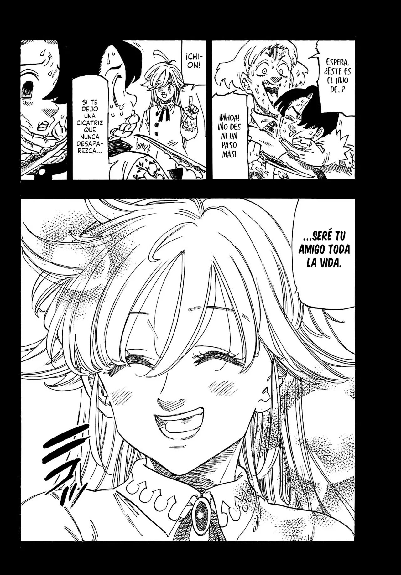 Mokushiroku no Yonkishi Capitulo 179: Tristán y Chion página 11
