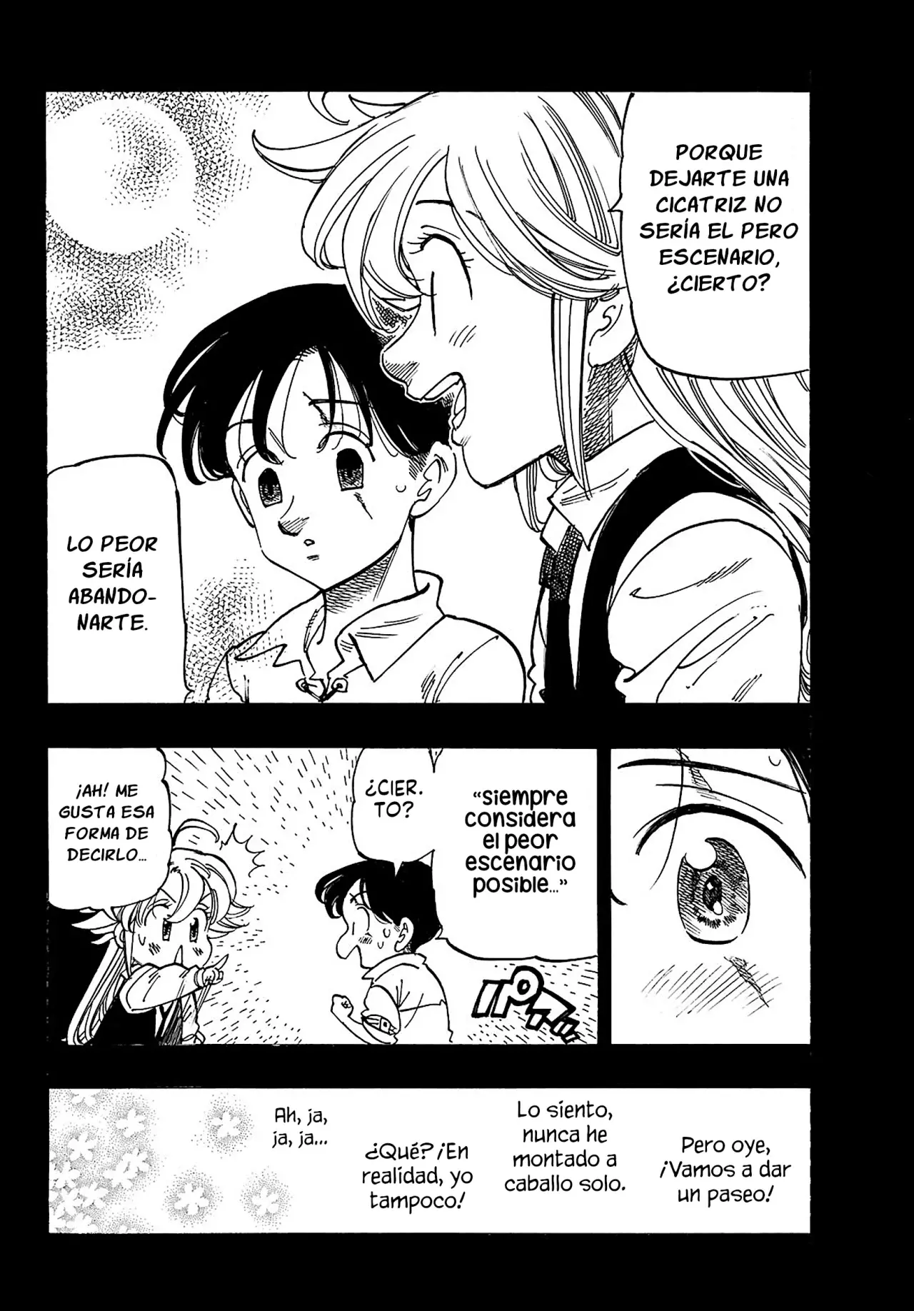 Mokushiroku no Yonkishi Capitulo 179: Tristán y Chion página 15