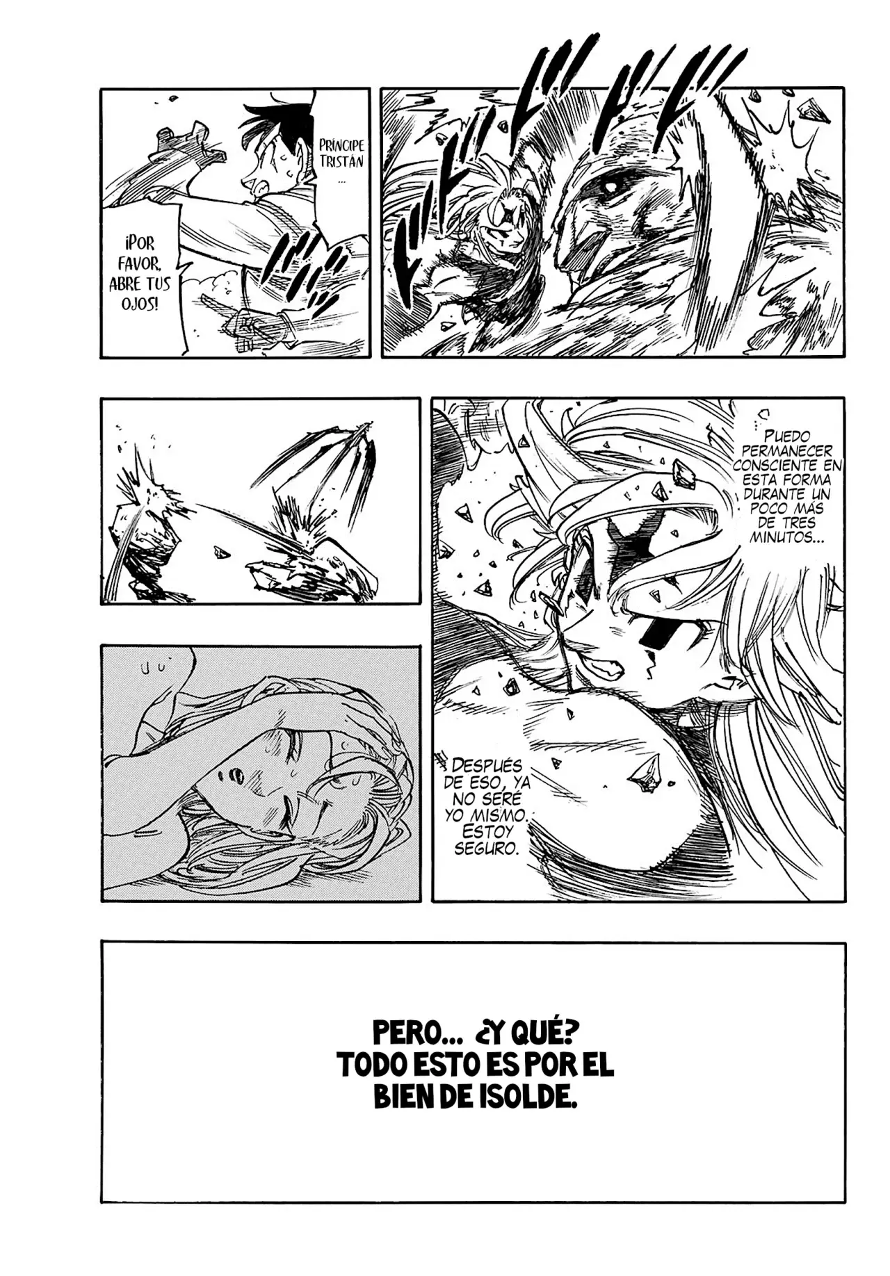 Mokushiroku no Yonkishi Capitulo 179: Tristán y Chion página 16
