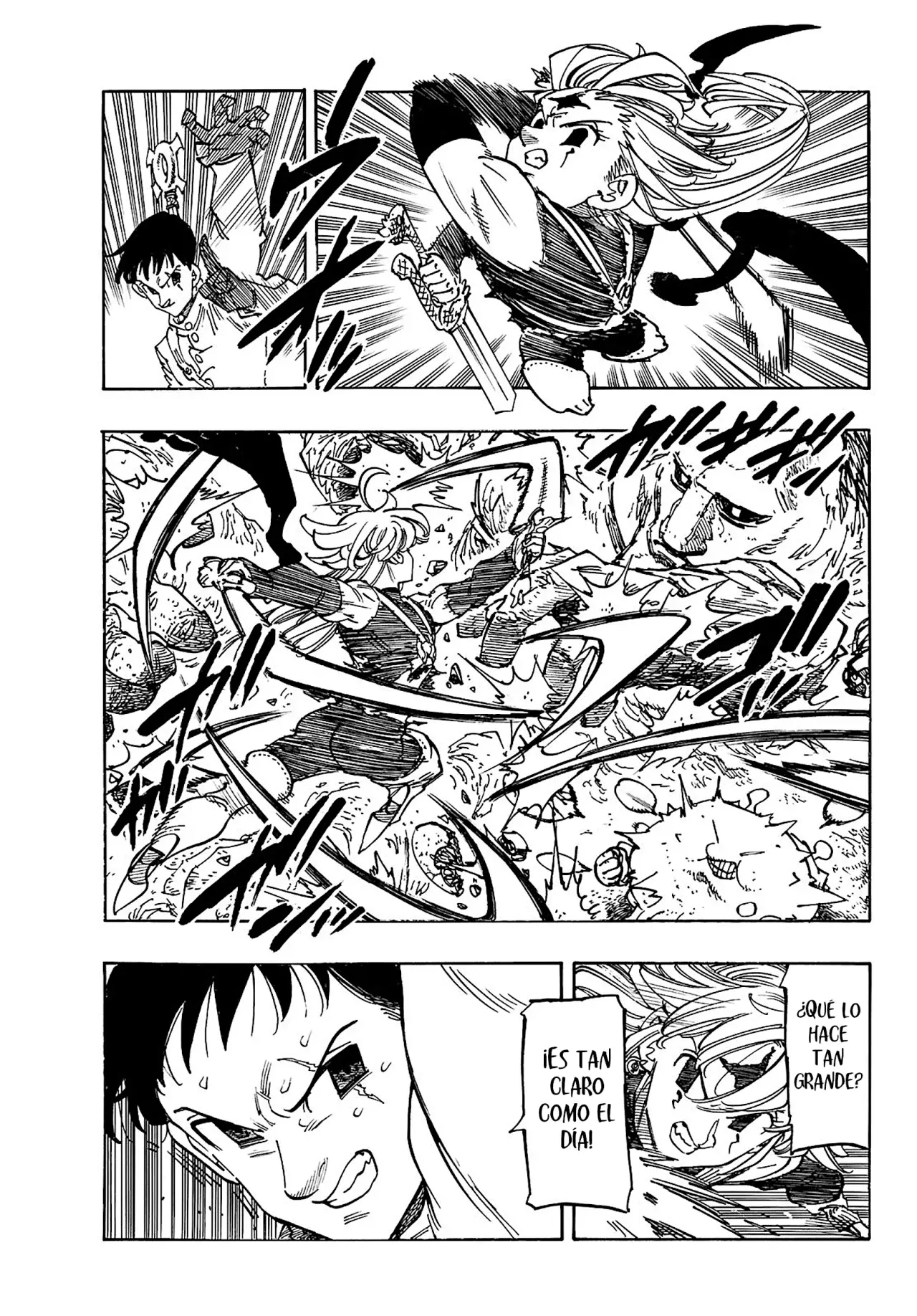Mokushiroku no Yonkishi Capitulo 179: Tristán y Chion página 4