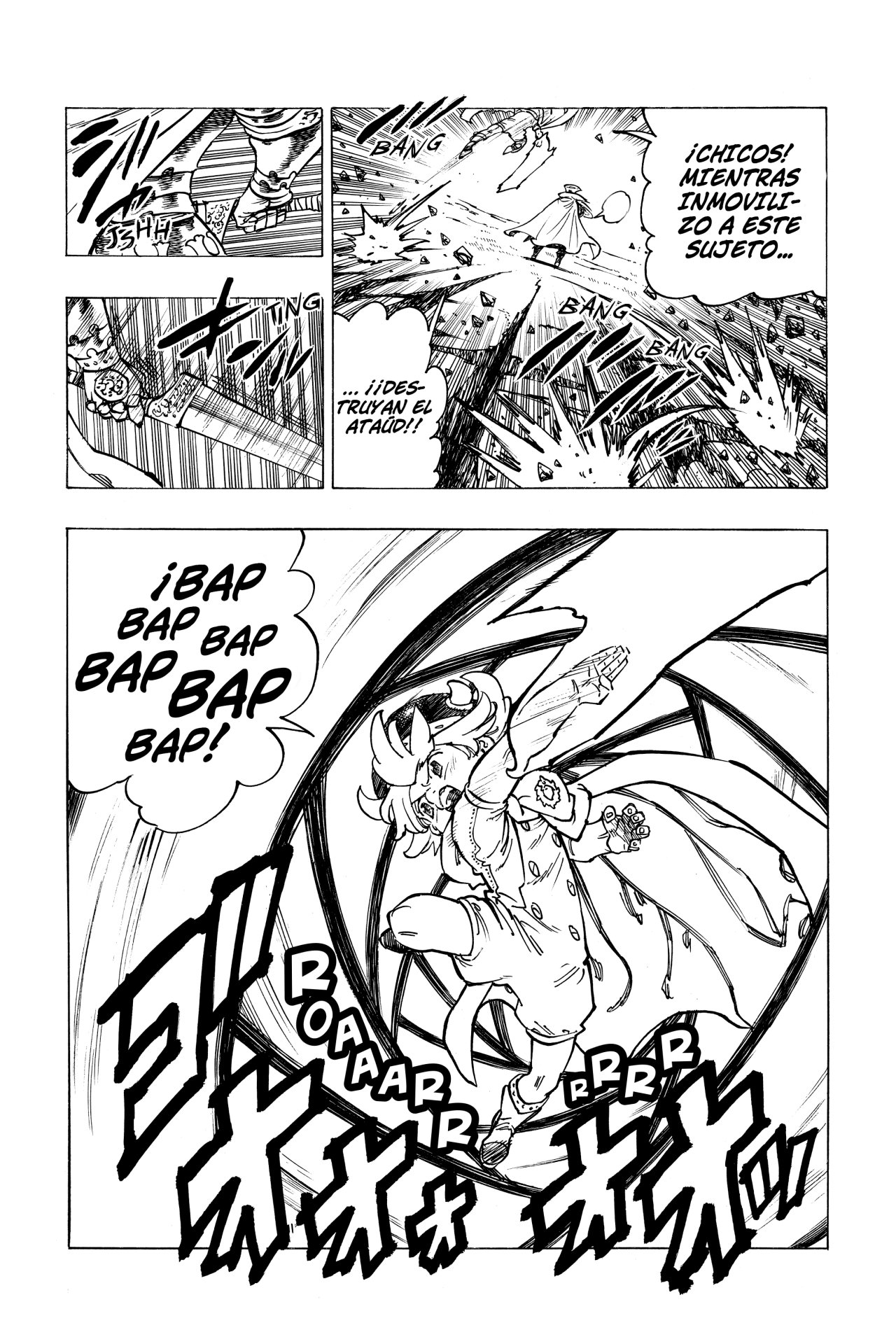 Mokushiroku no Yonkishi Capitulo 18: Determinación para la batalla página 10
