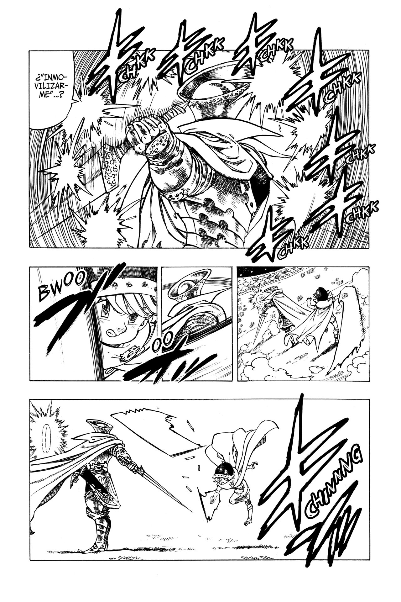 Mokushiroku no Yonkishi Capitulo 18: Determinación para la batalla página 11