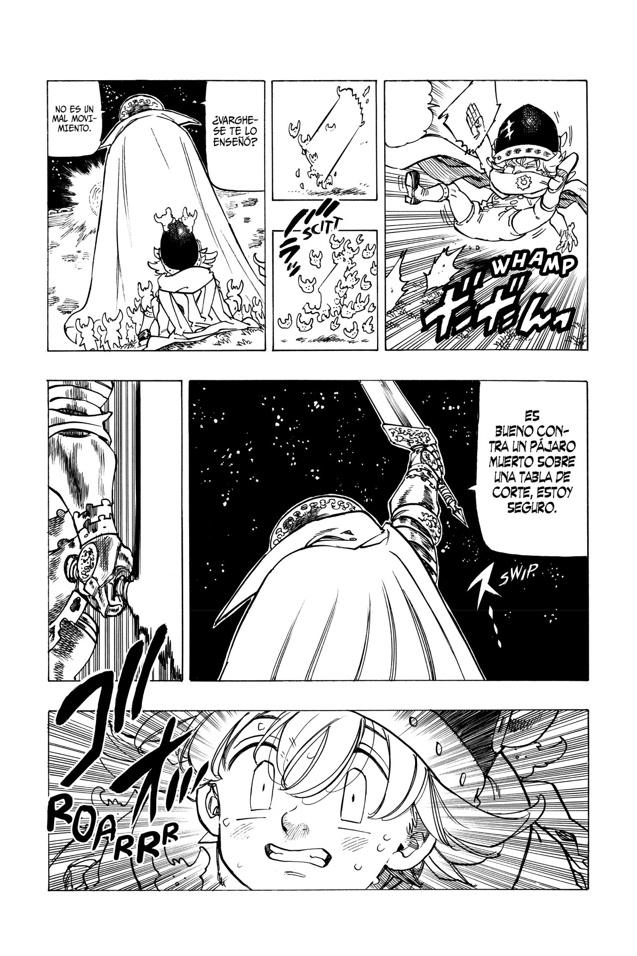 Mokushiroku no Yonkishi Capitulo 18: Determinación para la batalla página 12