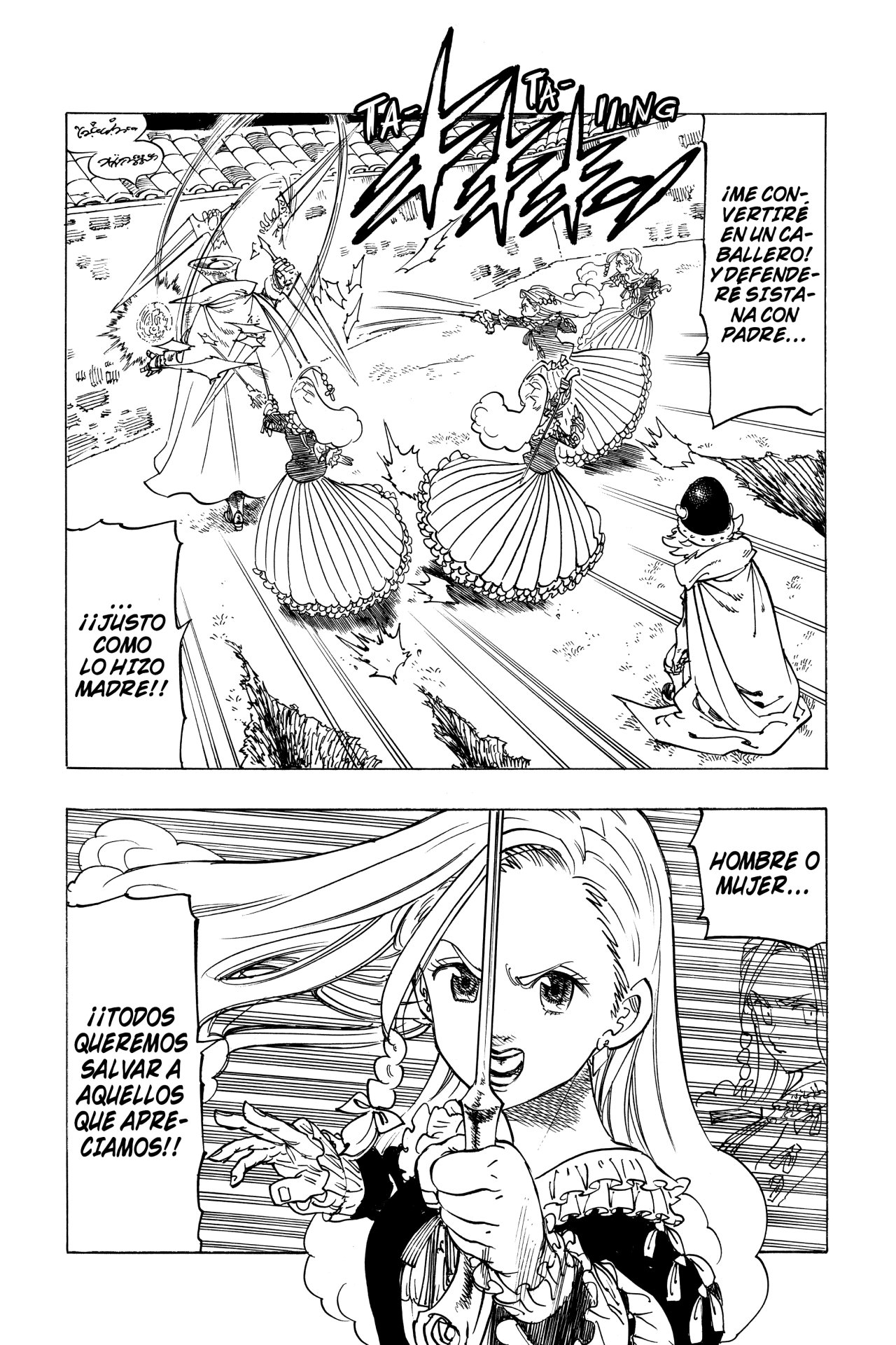 Mokushiroku no Yonkishi Capitulo 18: Determinación para la batalla página 15