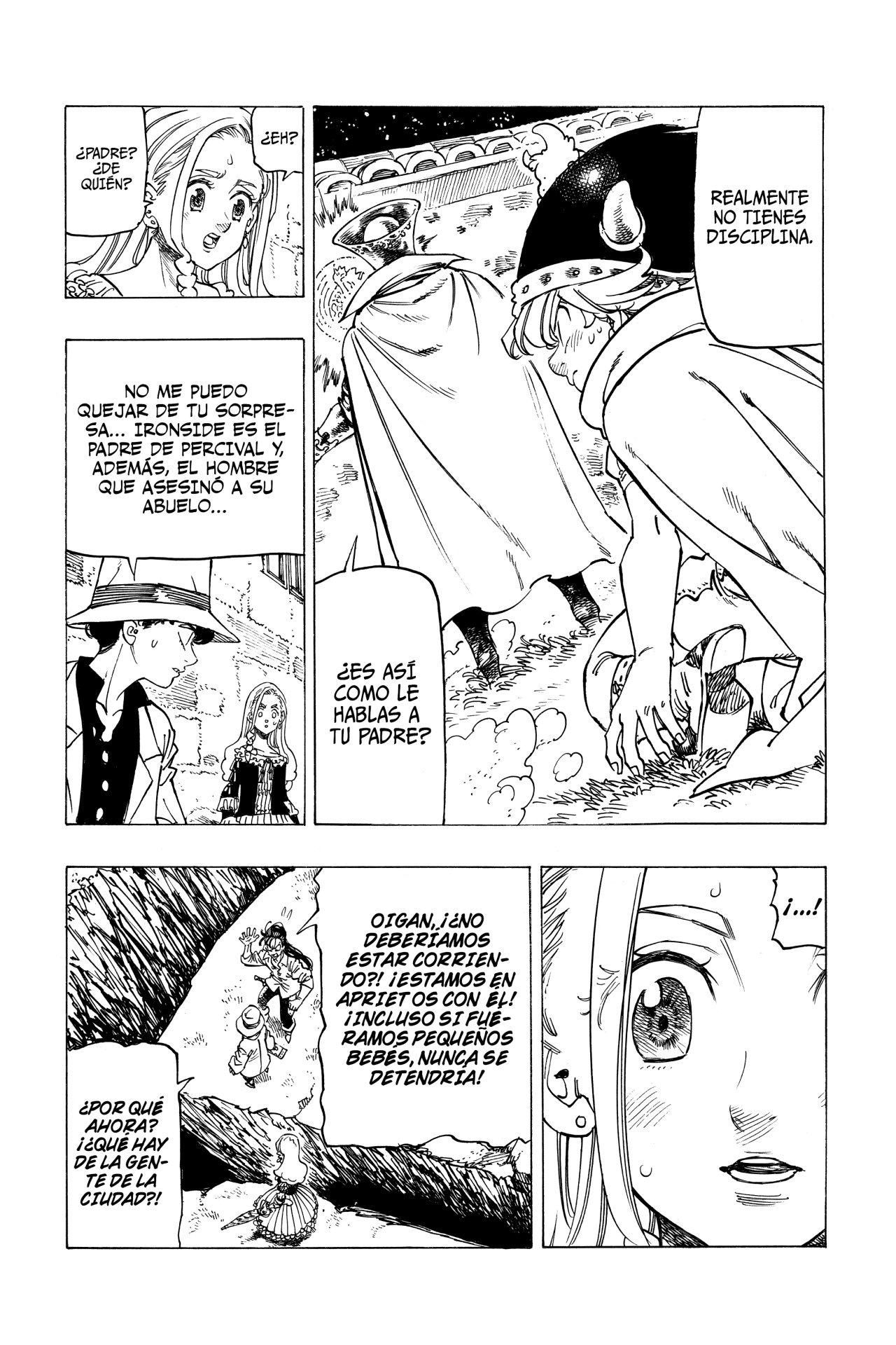 Mokushiroku no Yonkishi Capitulo 18: Determinación para la batalla página 7