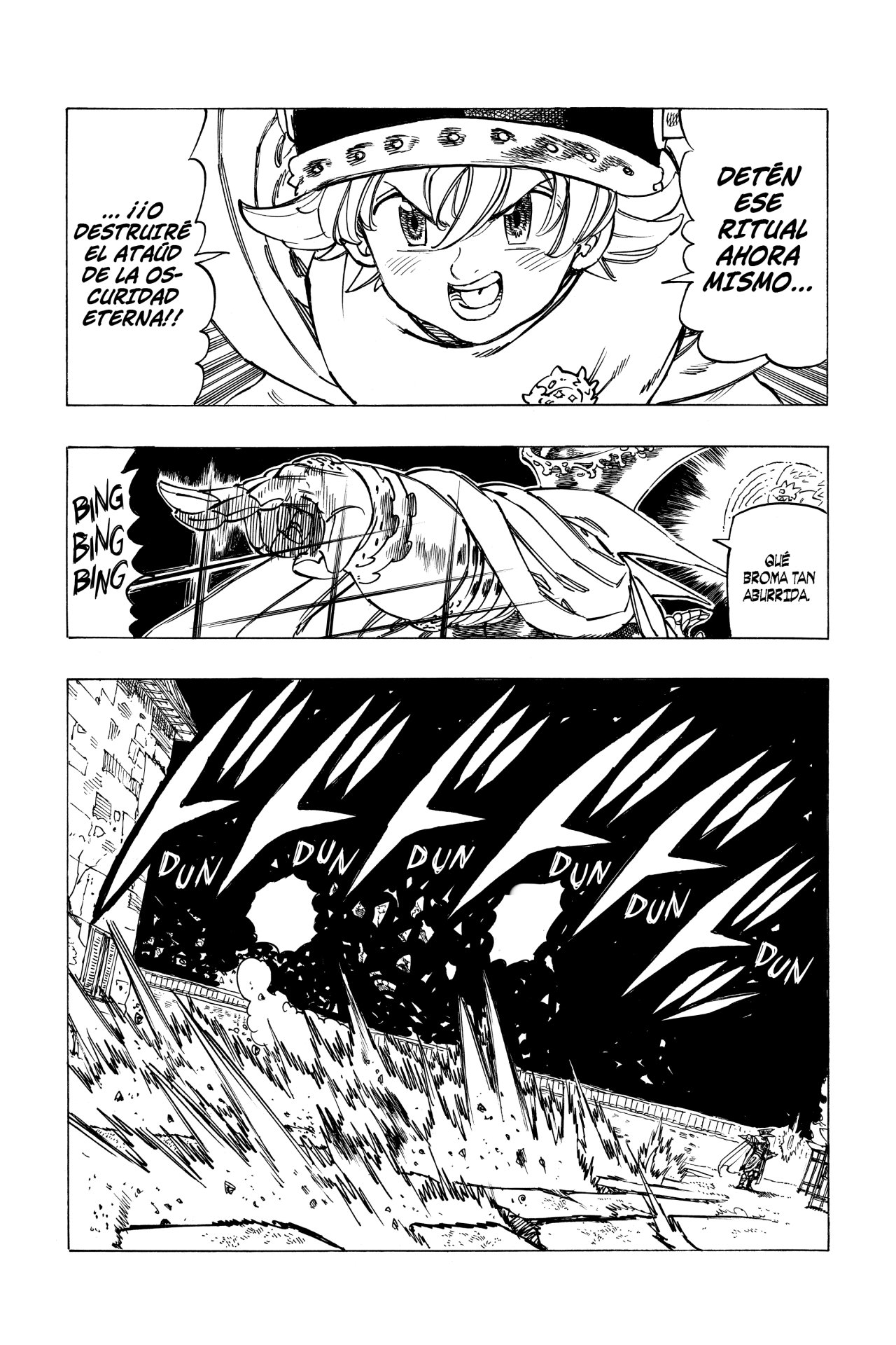 Mokushiroku no Yonkishi Capitulo 18: Determinación para la batalla página 9
