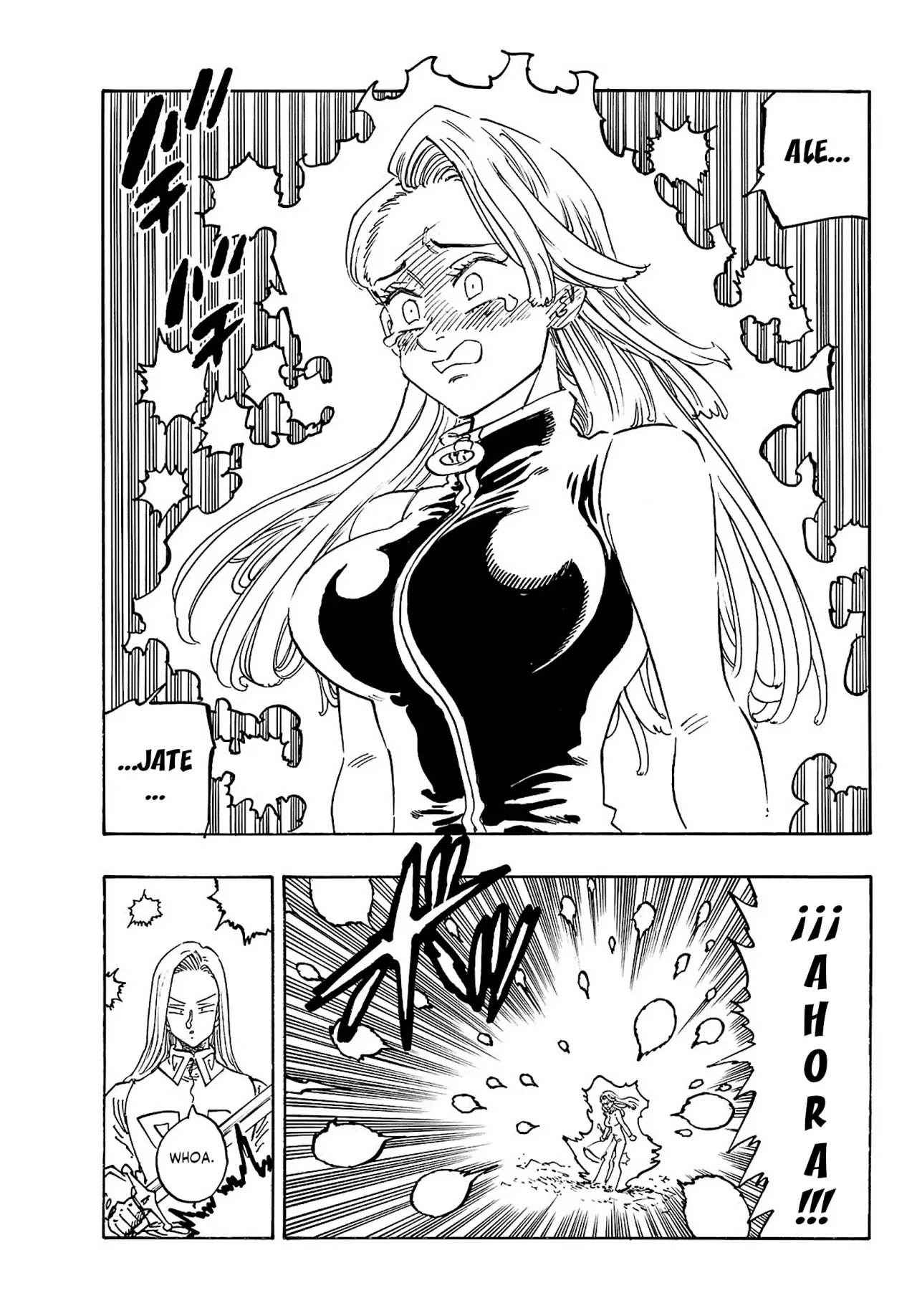 Mokushiroku no Yonkishi Capitulo 180: Pelio Vs Isolde página 10