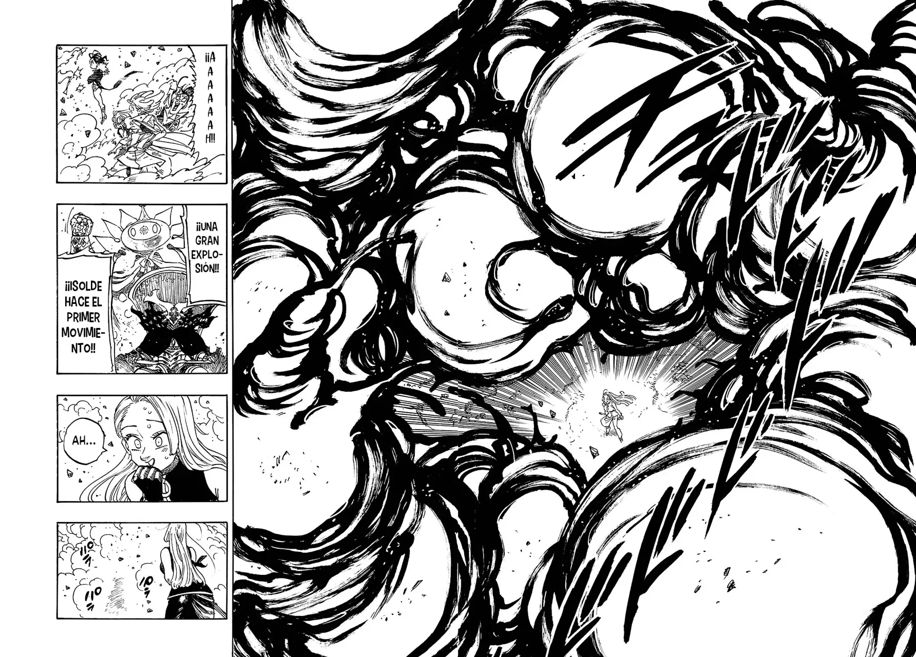 Mokushiroku no Yonkishi Capitulo 180: Pelio Vs Isolde página 11