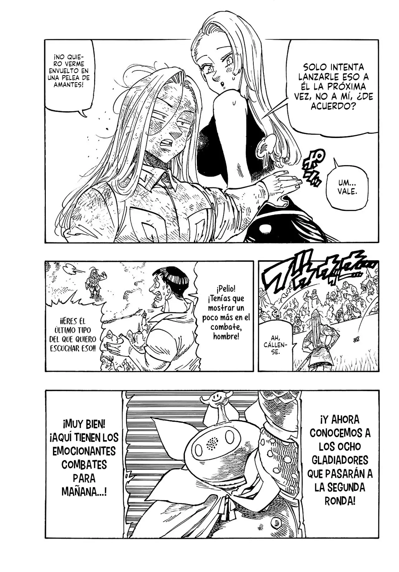 Mokushiroku no Yonkishi Capitulo 180: Pelio Vs Isolde página 13