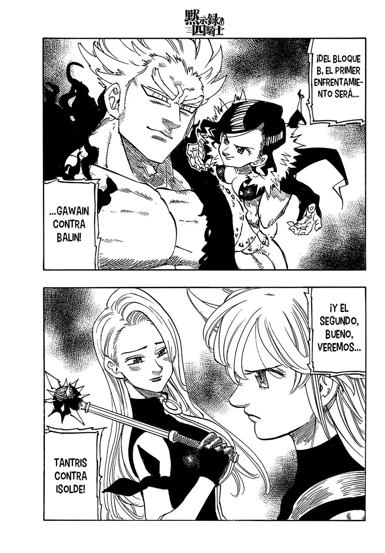 Mokushiroku no Yonkishi Capitulo 180: Pelio Vs Isolde página 15