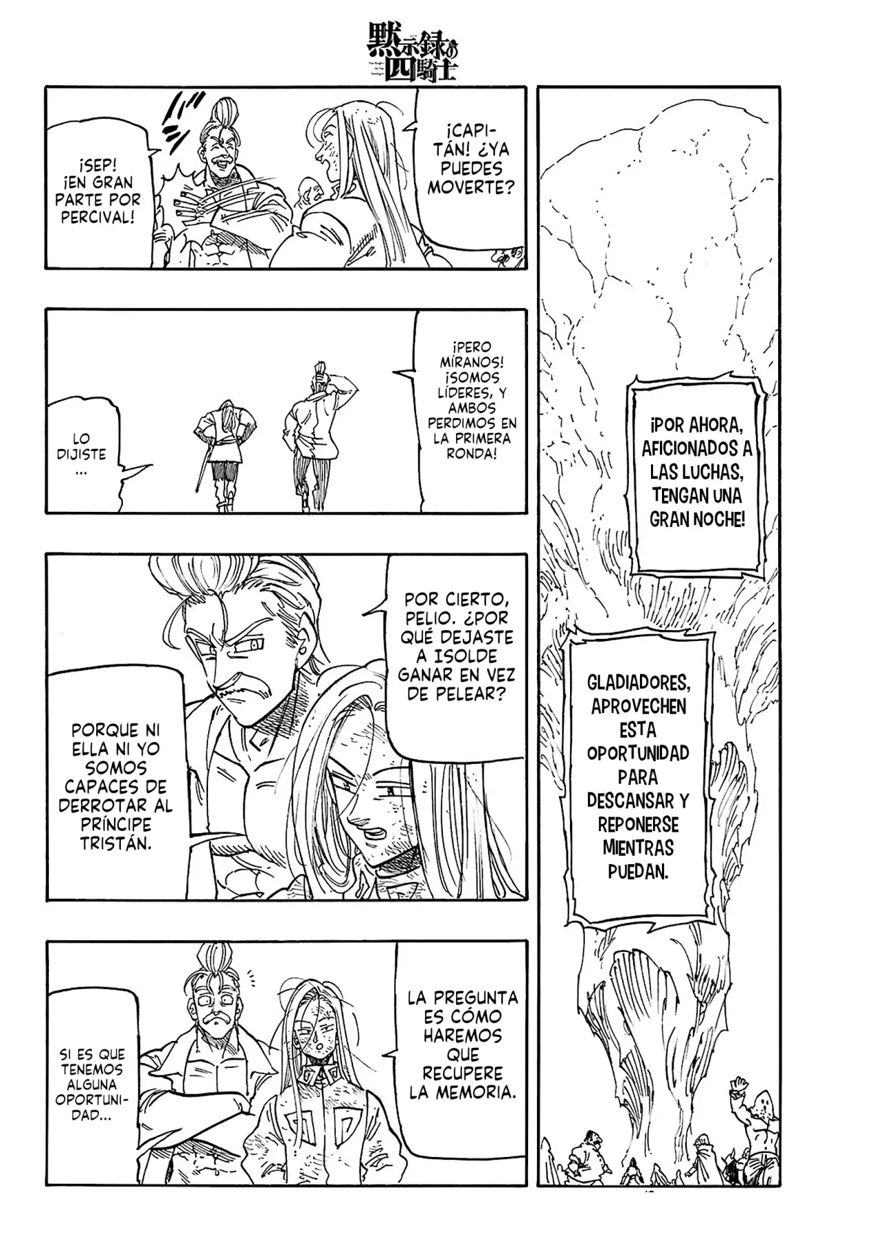 Mokushiroku no Yonkishi Capitulo 180: Pelio Vs Isolde página 16