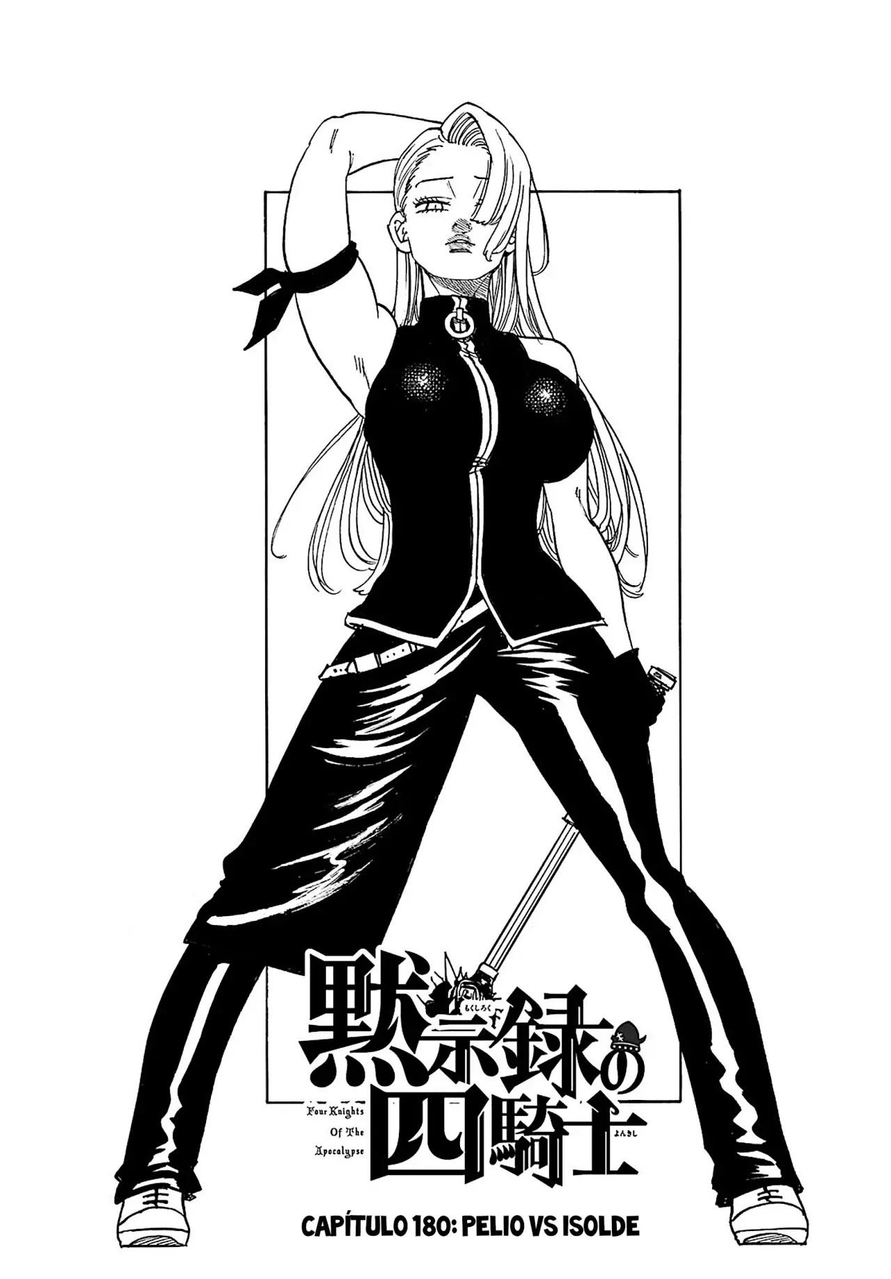 Mokushiroku no Yonkishi Capitulo 180: Pelio Vs Isolde página 2
