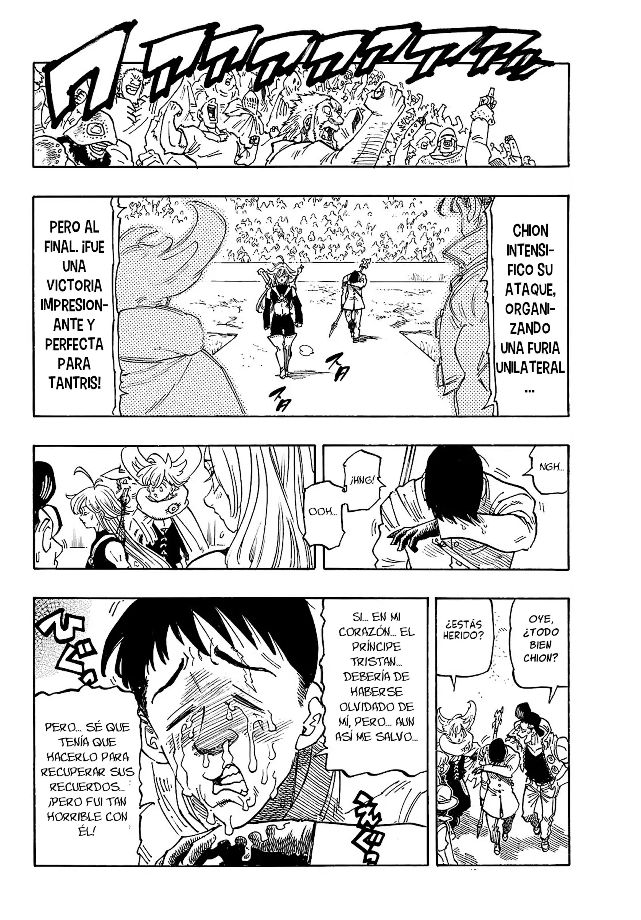 Mokushiroku no Yonkishi Capitulo 180: Pelio Vs Isolde página 3