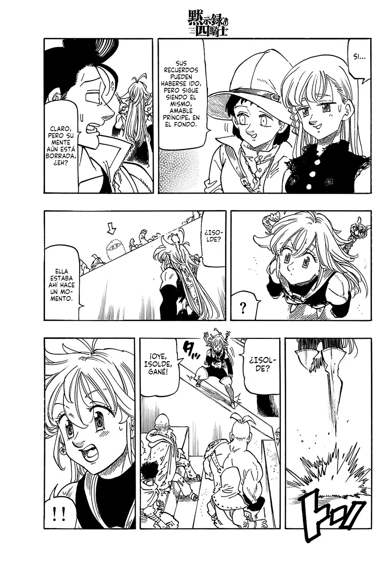 Mokushiroku no Yonkishi Capitulo 180: Pelio Vs Isolde página 4