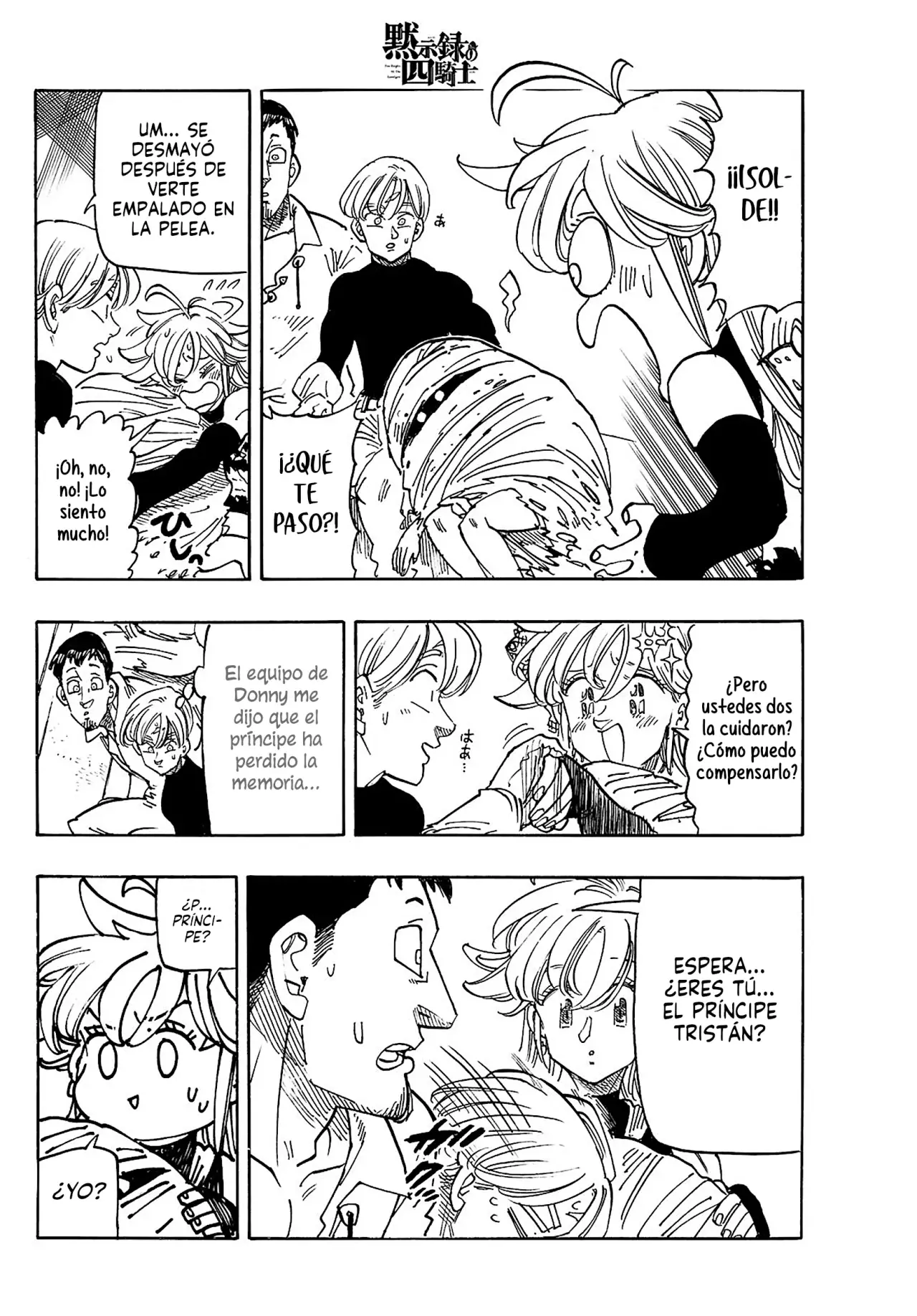 Mokushiroku no Yonkishi Capitulo 180: Pelio Vs Isolde página 5