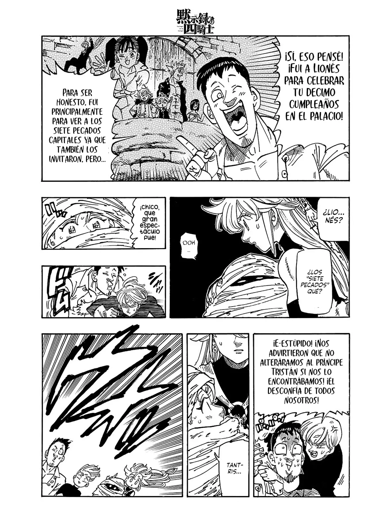 Mokushiroku no Yonkishi Capitulo 180: Pelio Vs Isolde página 6