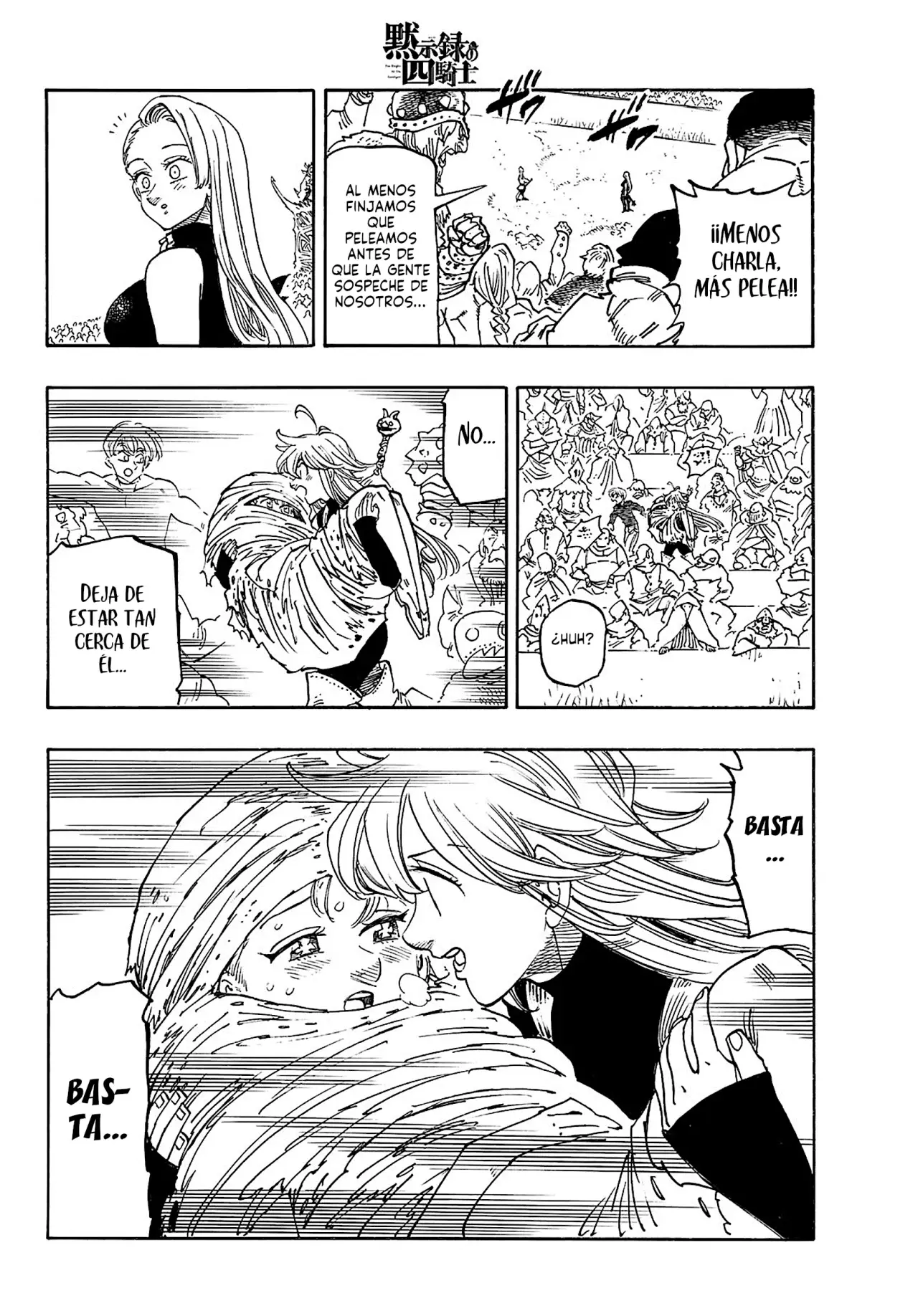 Mokushiroku no Yonkishi Capitulo 180: Pelio Vs Isolde página 9