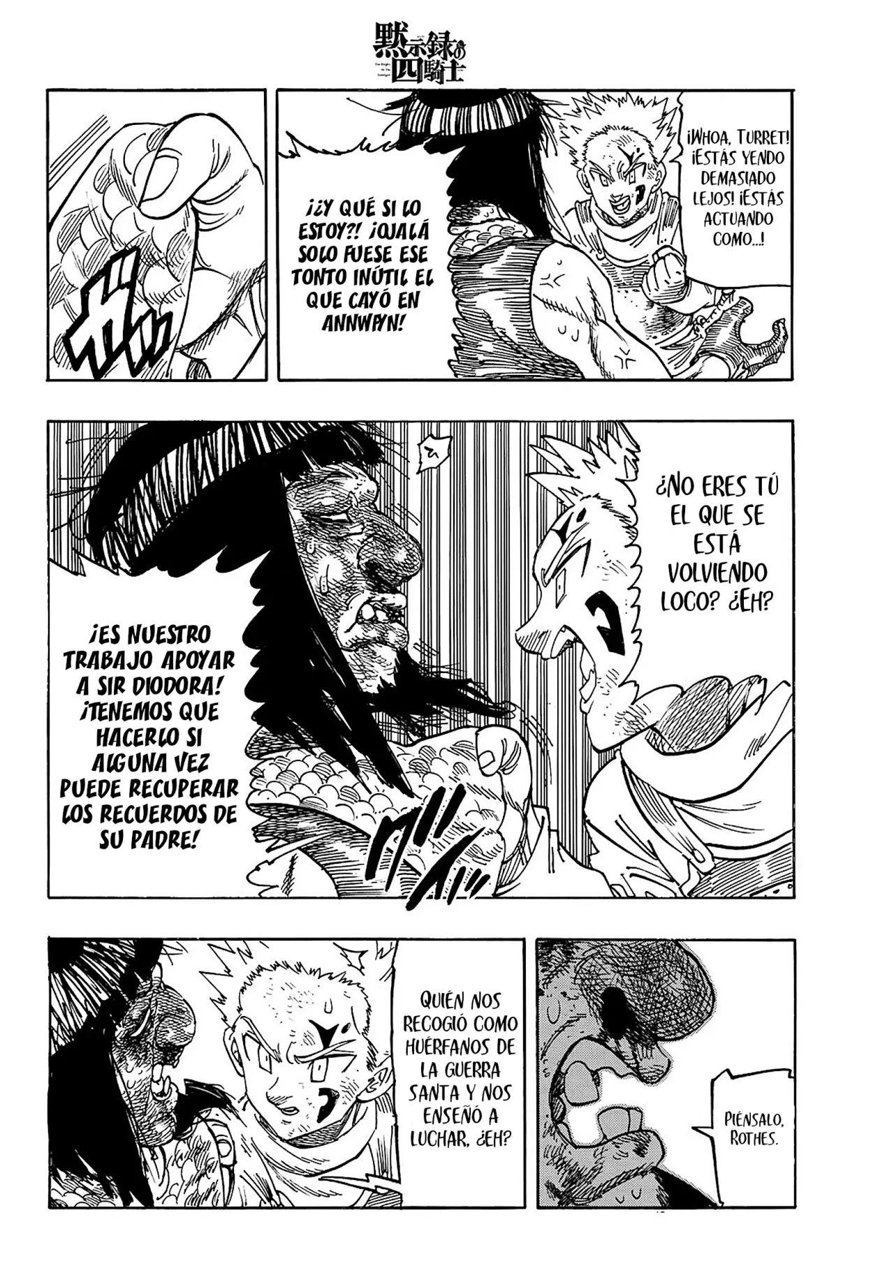 Mokushiroku no Yonkishi Capitulo 181: Noche de desesperación página 13
