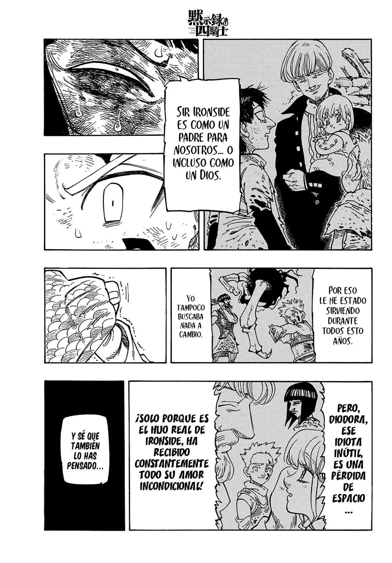 Mokushiroku no Yonkishi Capitulo 181: Noche de desesperación página 14