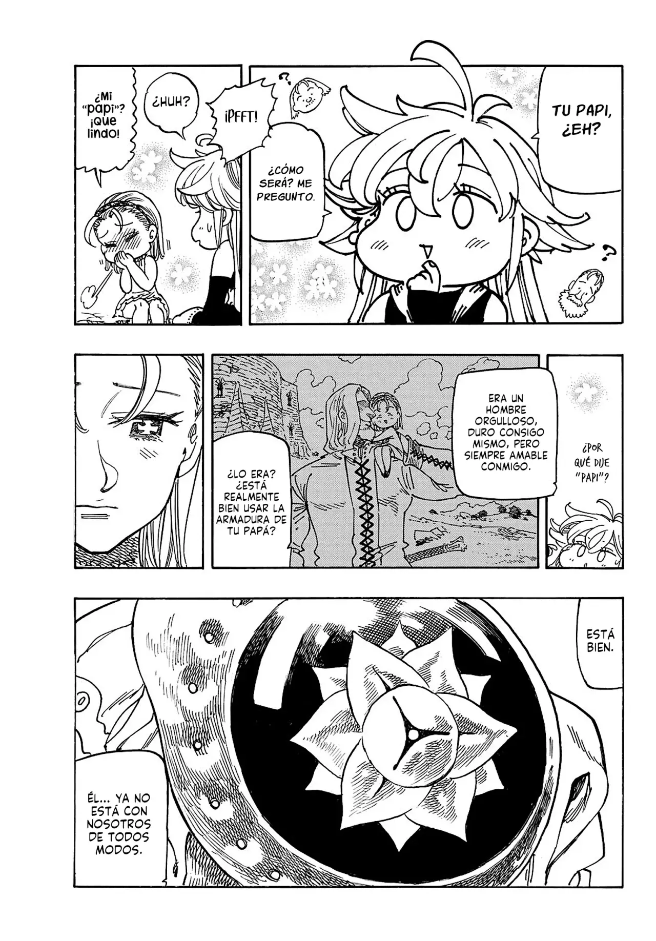 Mokushiroku no Yonkishi Capitulo 181: Noche de desesperación página 8