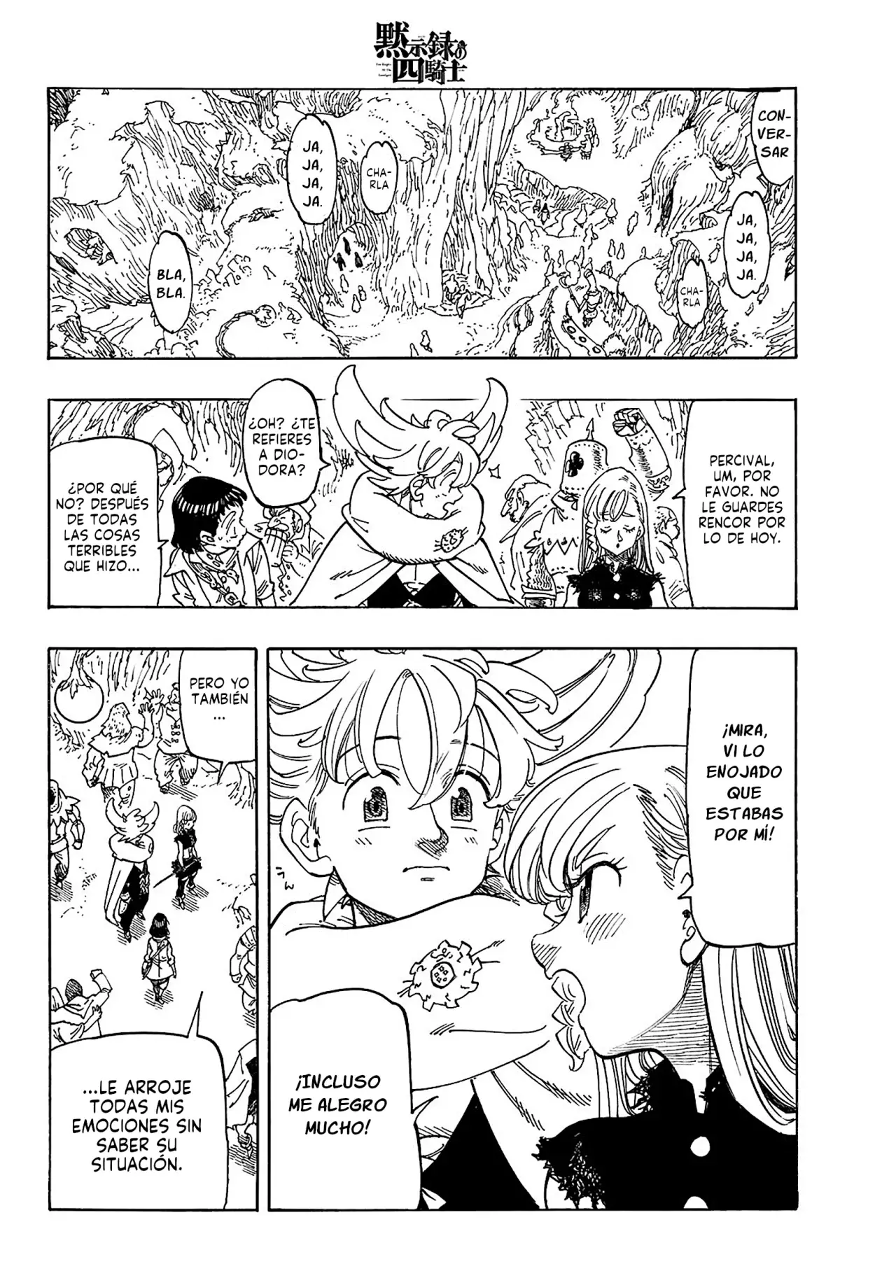 Mokushiroku no Yonkishi Capitulo 181: Noche de desesperación página 9