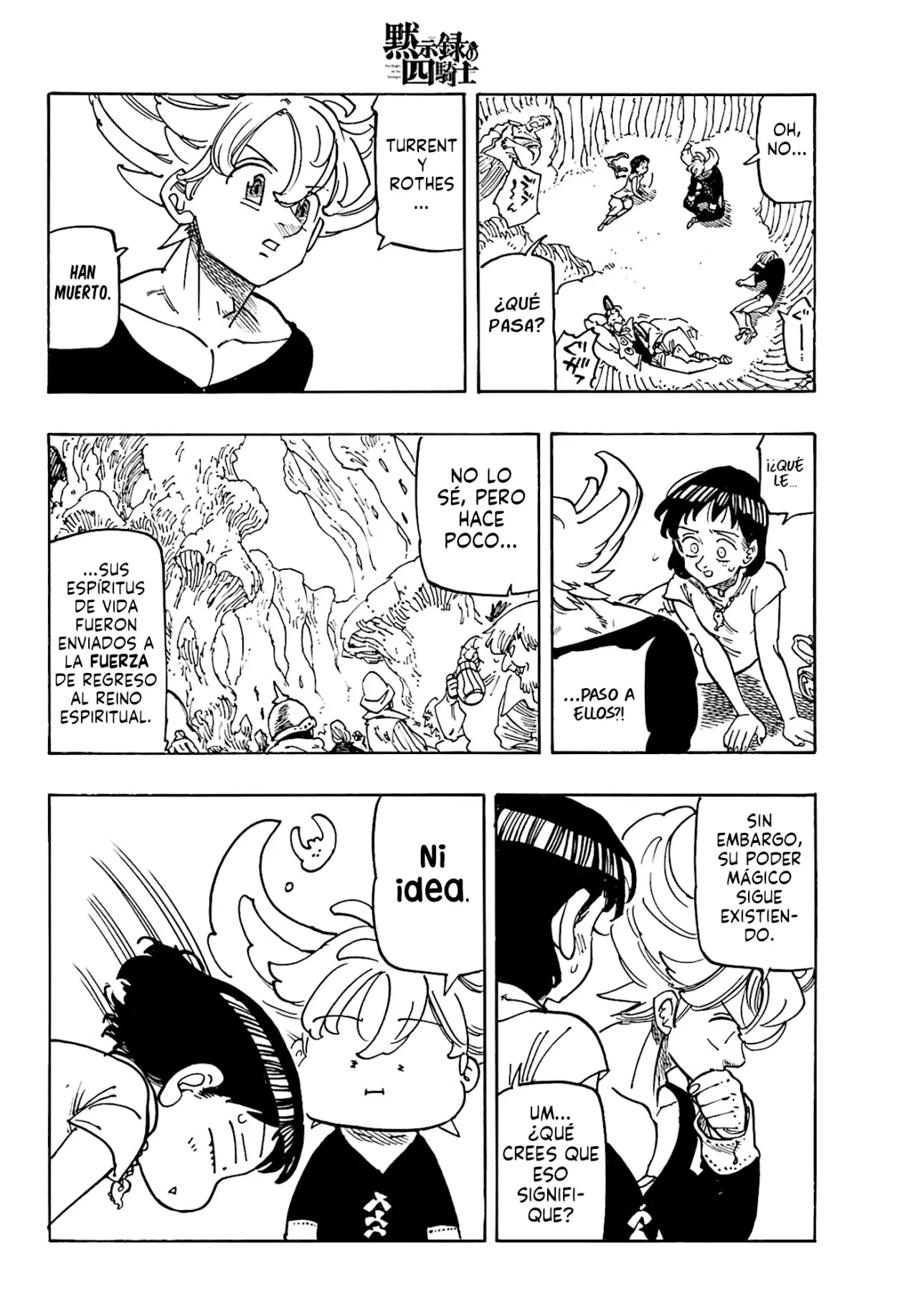 Mokushiroku no Yonkishi Capitulo 182: Muerte cruel página 19